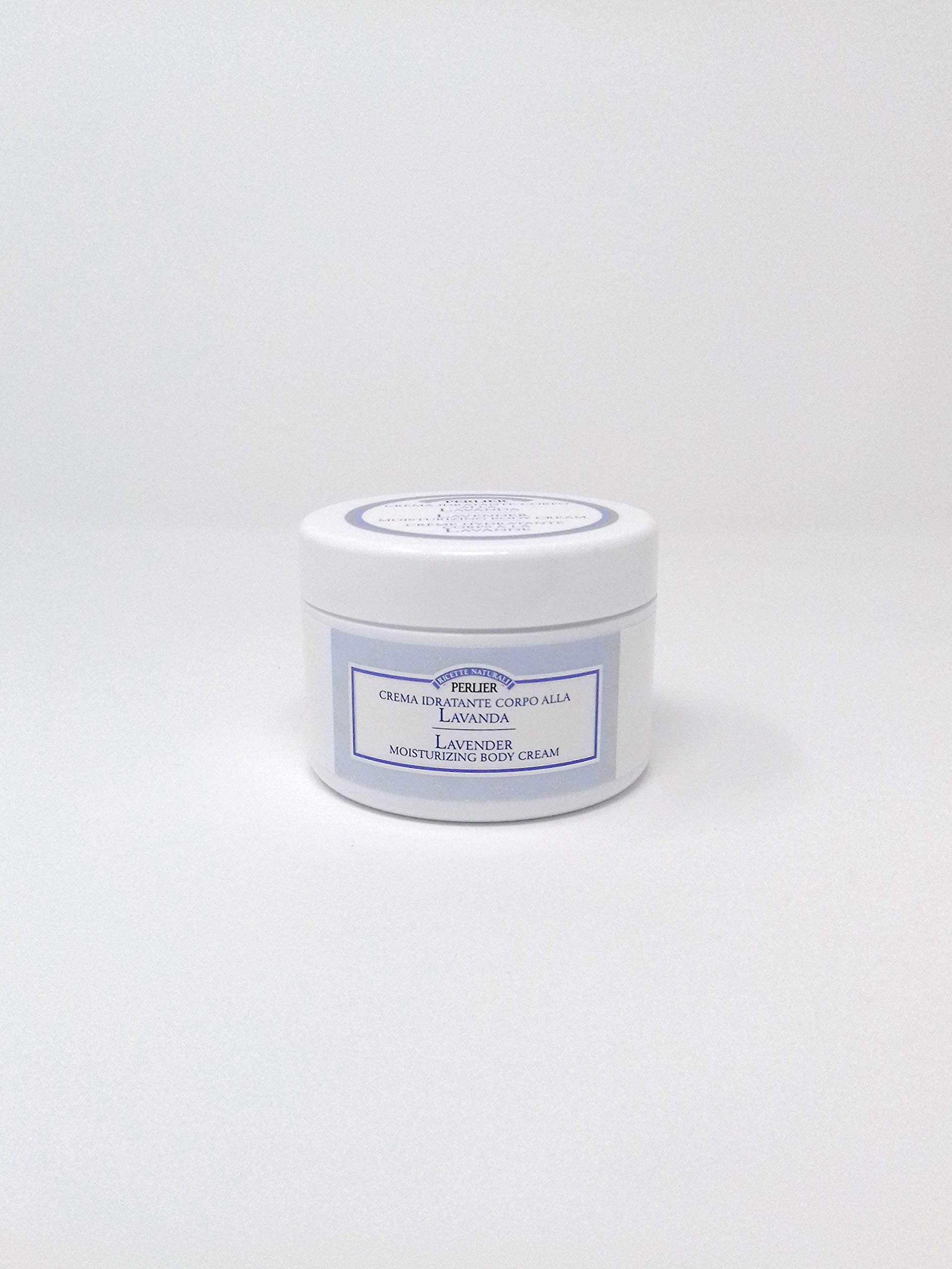 Perlier Lavender Body Cream - 6.7 fl oz Moisturizing Lotion for Dry Skin | Relaxing Aromatherapy for Bedtime & Self-Care Routine