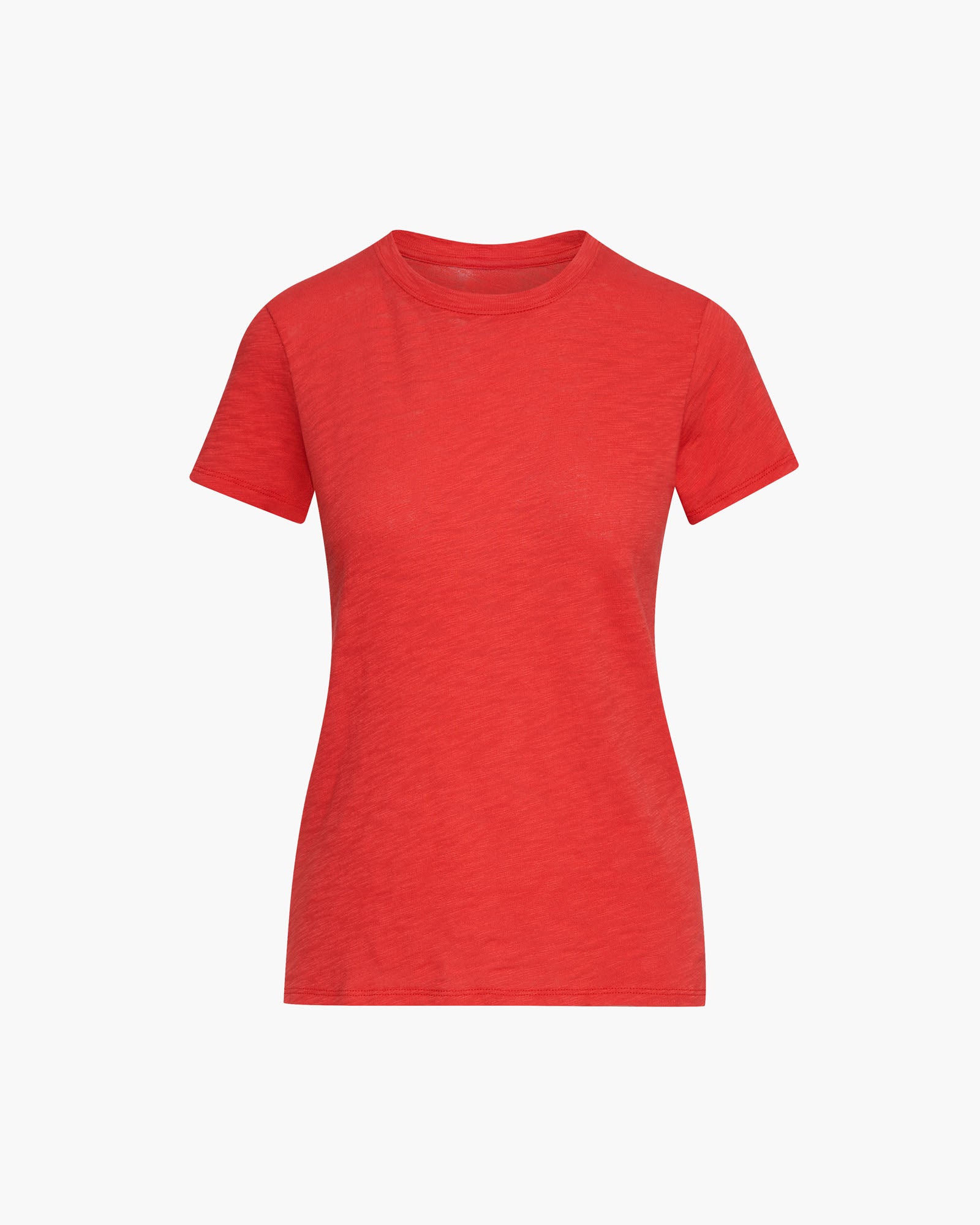 Slub Jersey Schoolboy Short Sleeve Crew Neck T-Shirt - Cardinal Red | Comfortable Casual Wear for Boys, Perfect for School, Playdates & Everyday Outfits