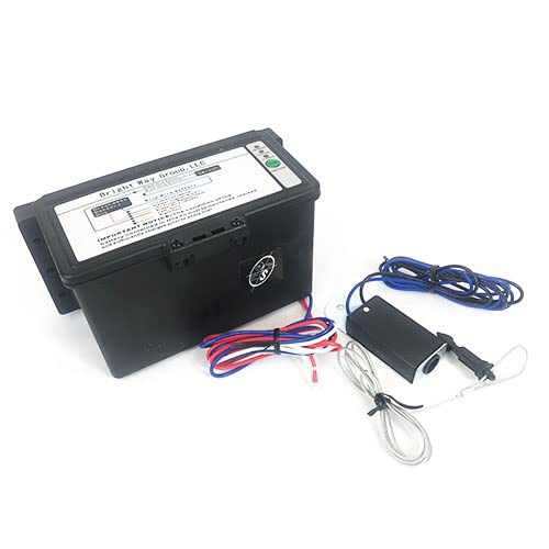 SOUTHWEST WHEEL Top Load LED Breakaway Kit with Charger - Perfect for Trailers, RVs, and Towing Safety