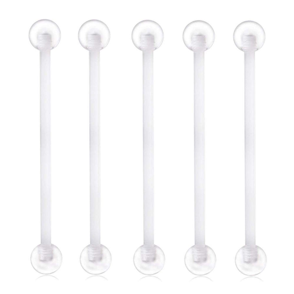 Pregnancy Belly Ring - Flexible Maternity Jewelry with Clear Acrylic Balls | Comfortable Belly Retainer for Expecting Moms | Perfect for Pregnancy Announcements, Baby Showers & Maternity Photos