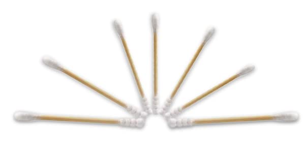 500pcs Double Head Cotton Swabs - Disposable Bamboo Sticks for Ear & Nose Cleaning, Soft Makeup & Beauty Care - Gentle & Hygienic (Pack of 1) - Perfect for Personal Hygiene, Makeup Application, Baby Care & First Aid Kits