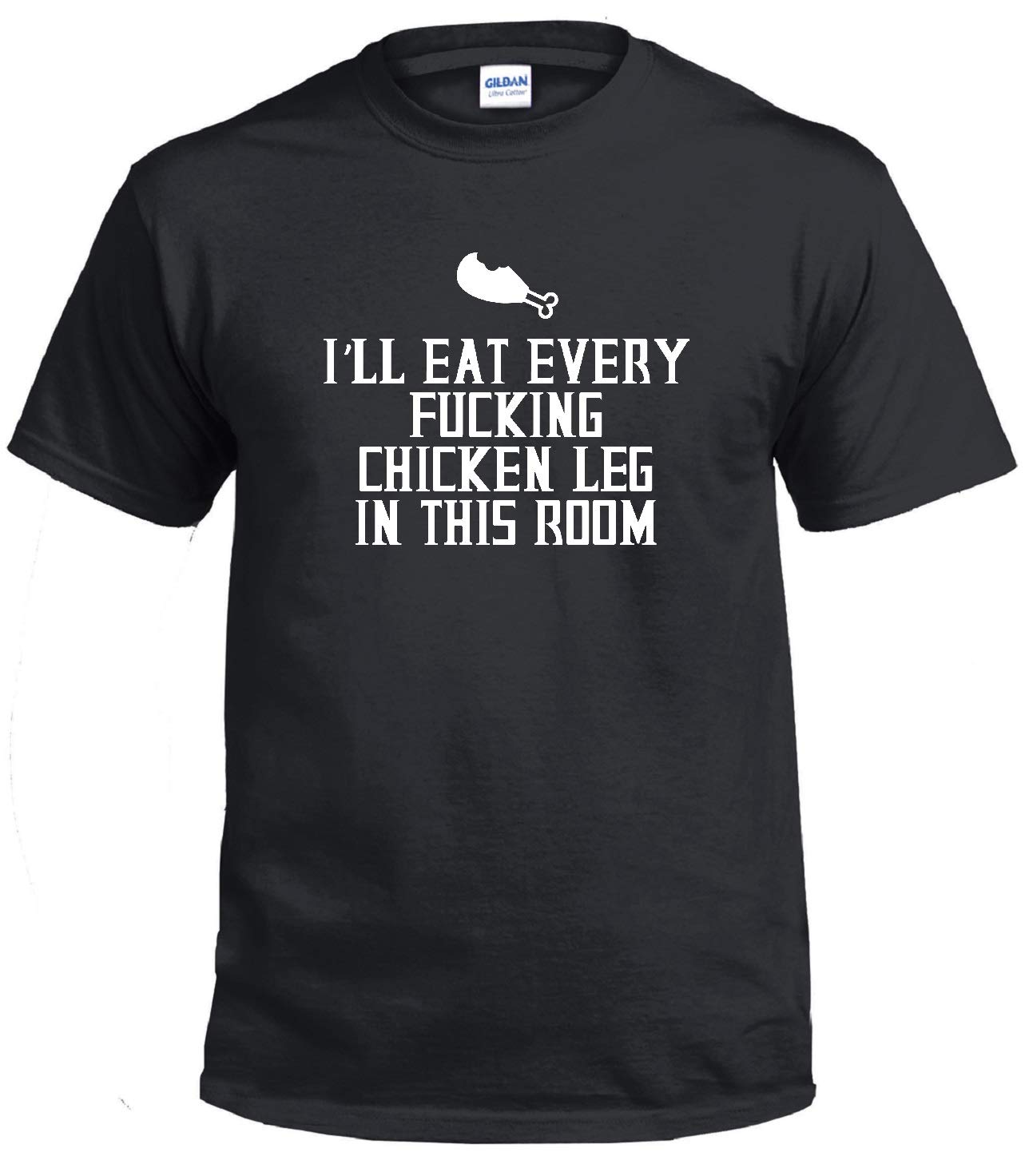 Every Chicken Leg Black T-Shirt | Bold Graphic Tee for Casual Wear