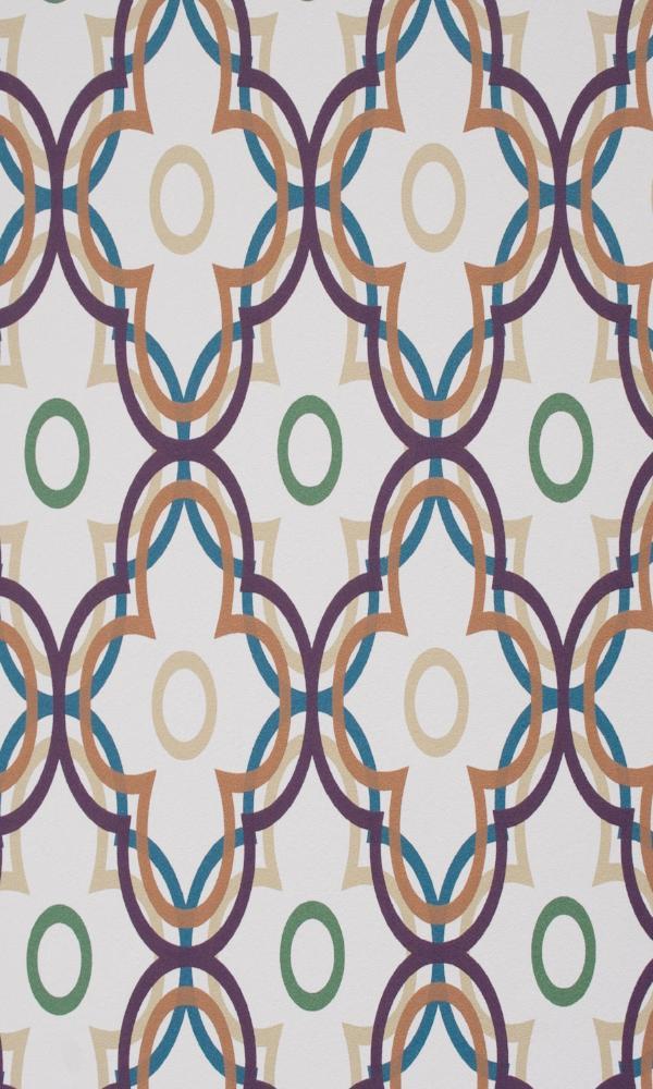 Byzantium Ripple Contemporary Floral Wallpaper R2227 - Peel and Stick Removable Wallpaper for Bedroom, Living Room, Nursery & Home Decor