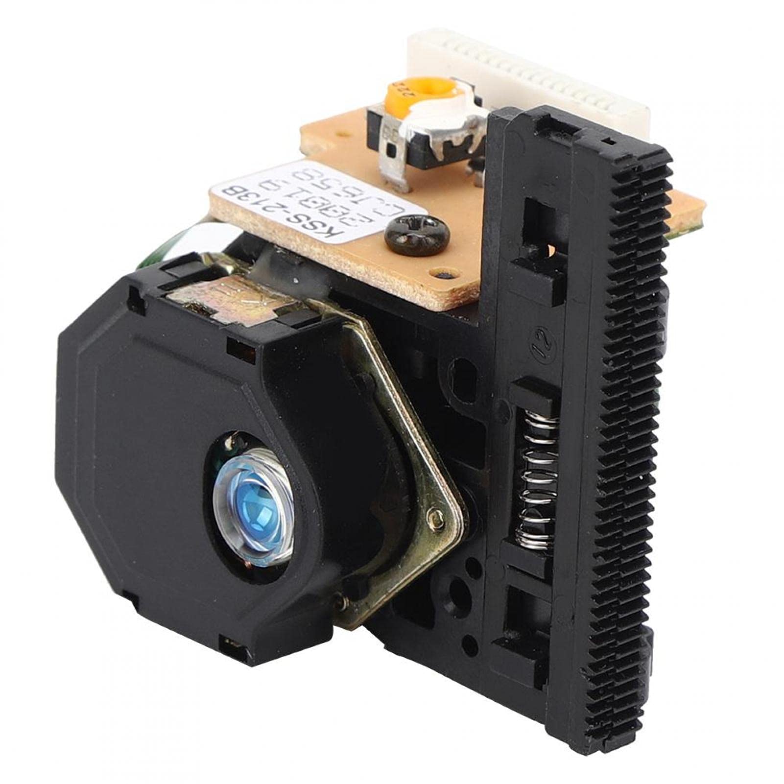 KSS-213B Replacement Laser Head for CD DVD Players - Blue Objective Lens with Copper Sleeve, Continuous Low Speed Electric Excitation Single Channel - Perfect for CD/DVD Player Repair and Optical Drive Maintenance