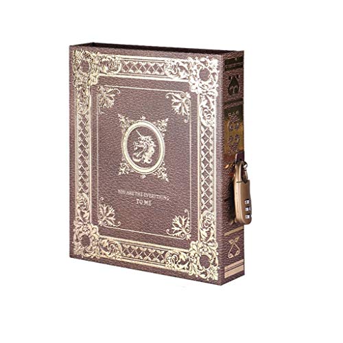 Secure A5 Lockable Notebook with Password Protection - Multifunctional Hardcover Diary, Secret Journal & Notepad for Personal Writing, Travel & Office Use (Color: A)