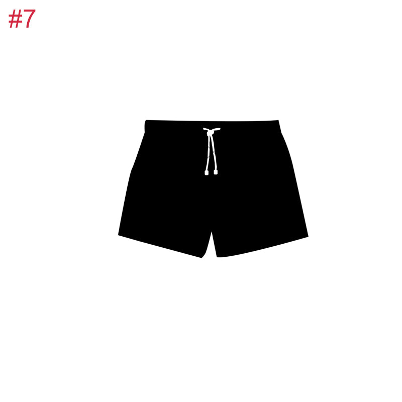 Men's Lightweight Quick-Dry Printed Beach Pants - Comfortable Swim Trunks for Summer Vacation & Poolside Relaxation