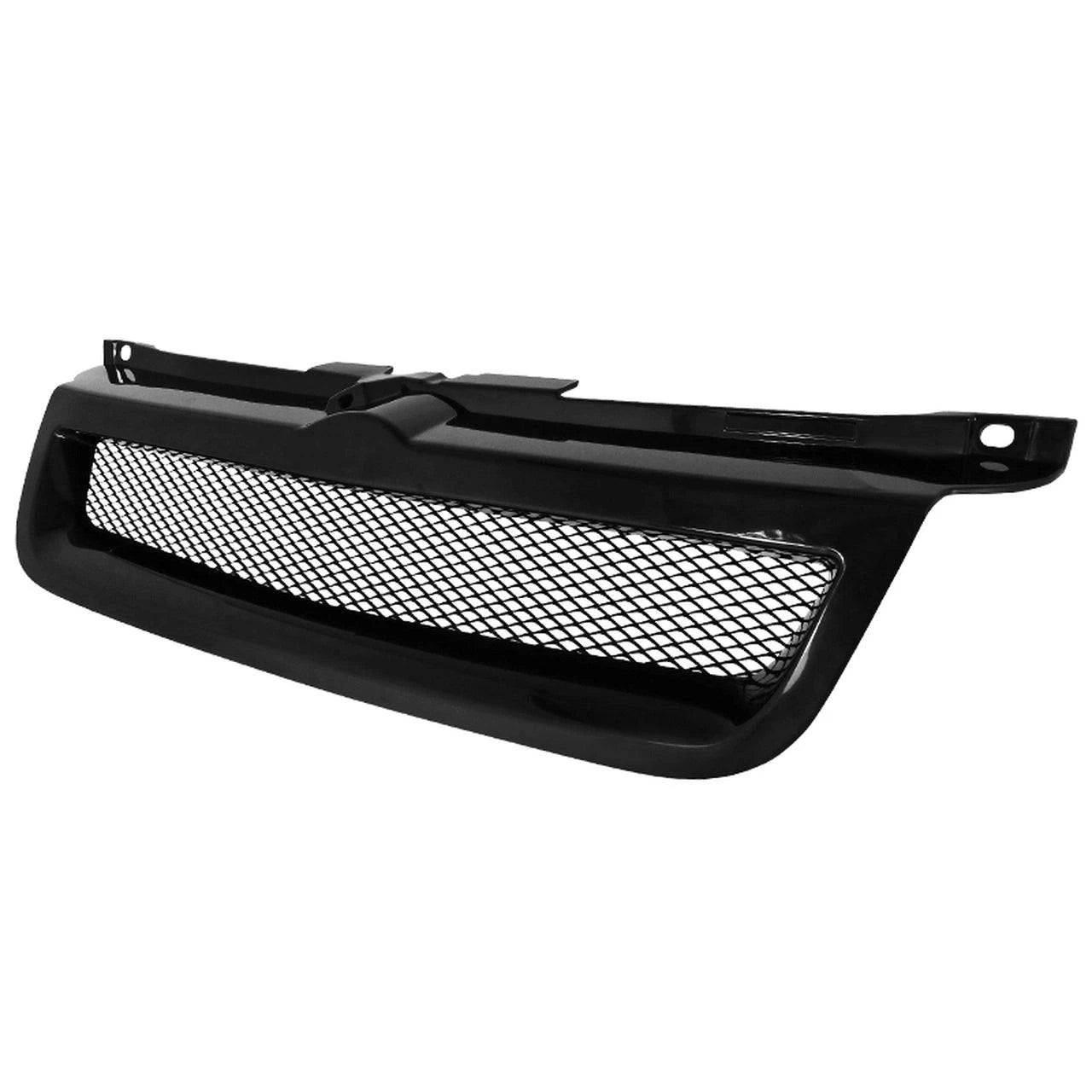 1999-2004 Volkswagen Jetta Front Grille - Black ABS with Aluminum Mesh Replacement Part for Enhanced Style & Performance | Perfect for Car Upgrades & Customization Projects