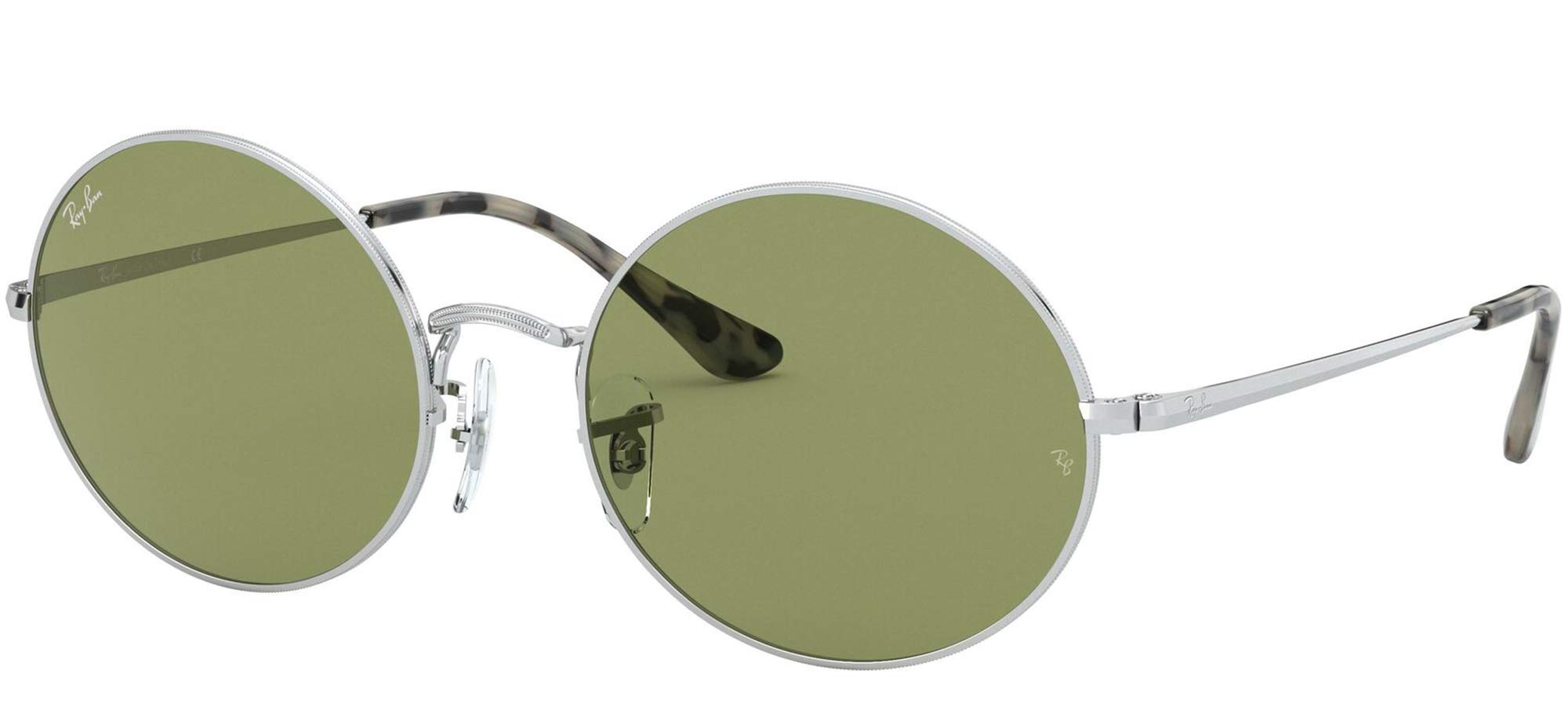Ray-Ban RB1970 Oval Sunglasses for Men & Women - Classic Aviator Style UV Protection - Perfect for Driving, Beach & Outdoor Activities