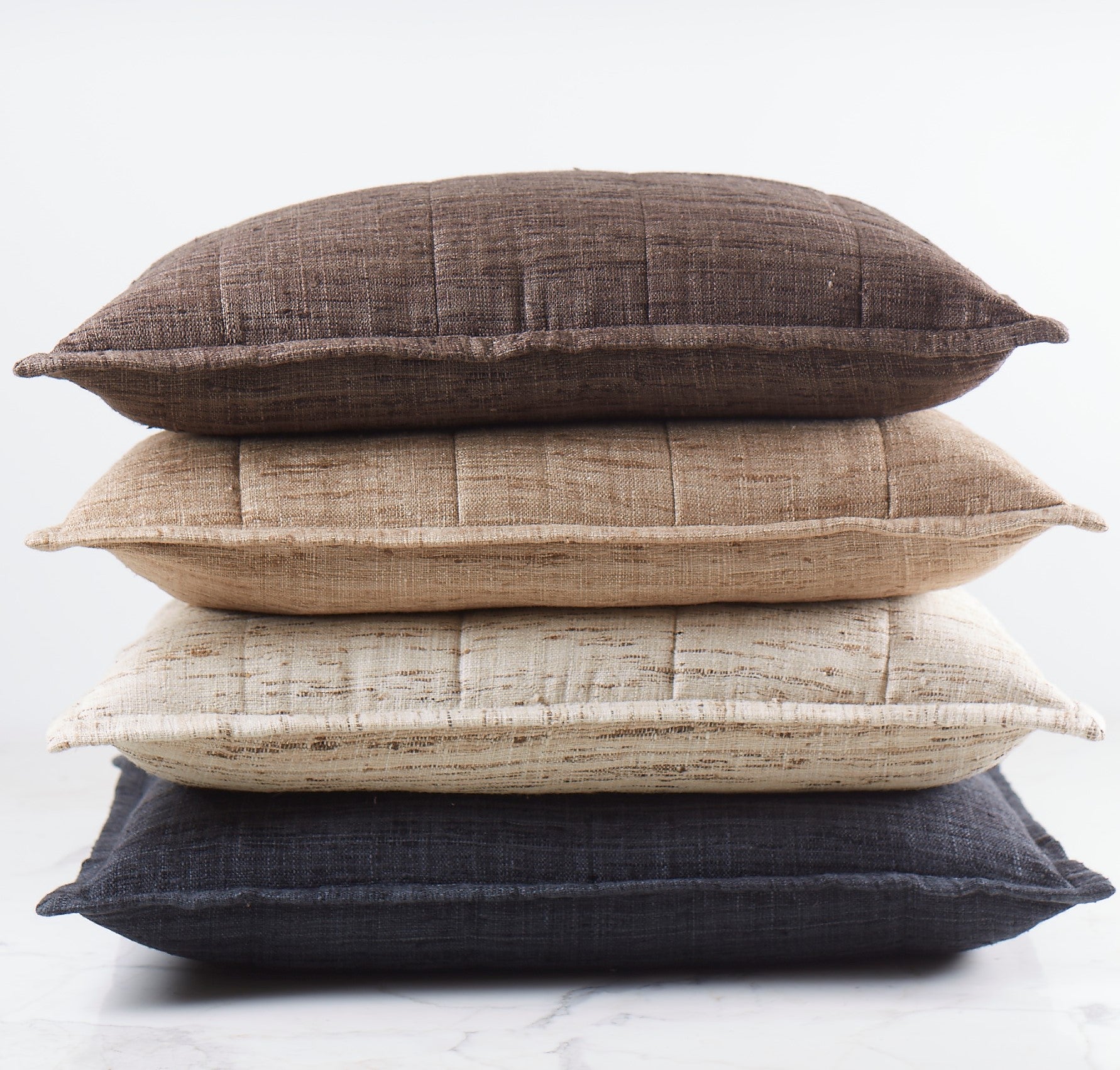 Premium Wild Silk Pillowcase - 100% Natural Mulberry Silk for Hair & Skin Care - Hypoallergenic & Breathable - Perfect for Side Sleepers & Anti-Aging (Queen Size, Ivory) - Ideal for Bedroom Luxury & Gift Giving