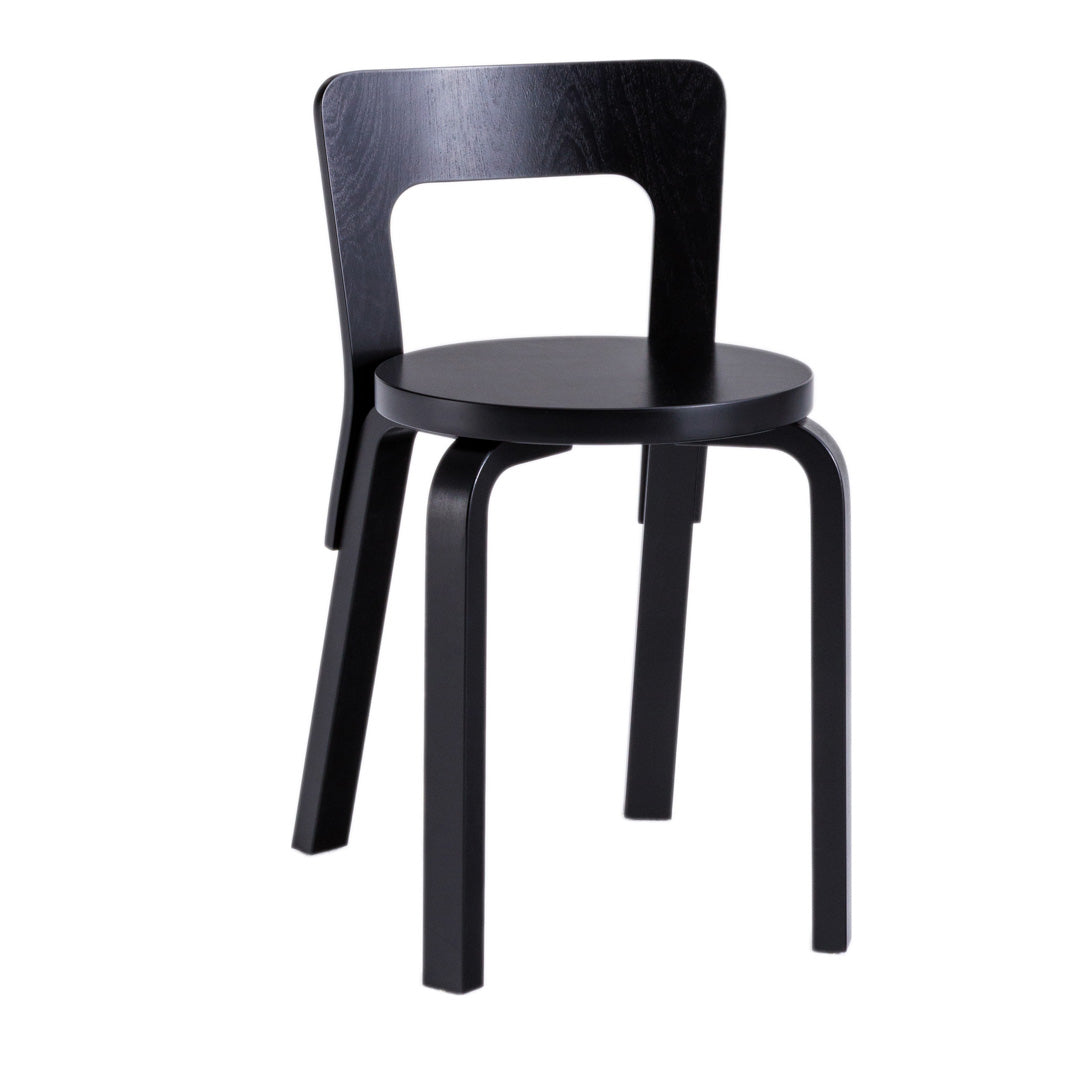 Artek Chair 65 by Alvar Aalto - Mid-Century Modern Wooden Armchair for Living Room, Dining Room & Office - Scandinavian Design Classic