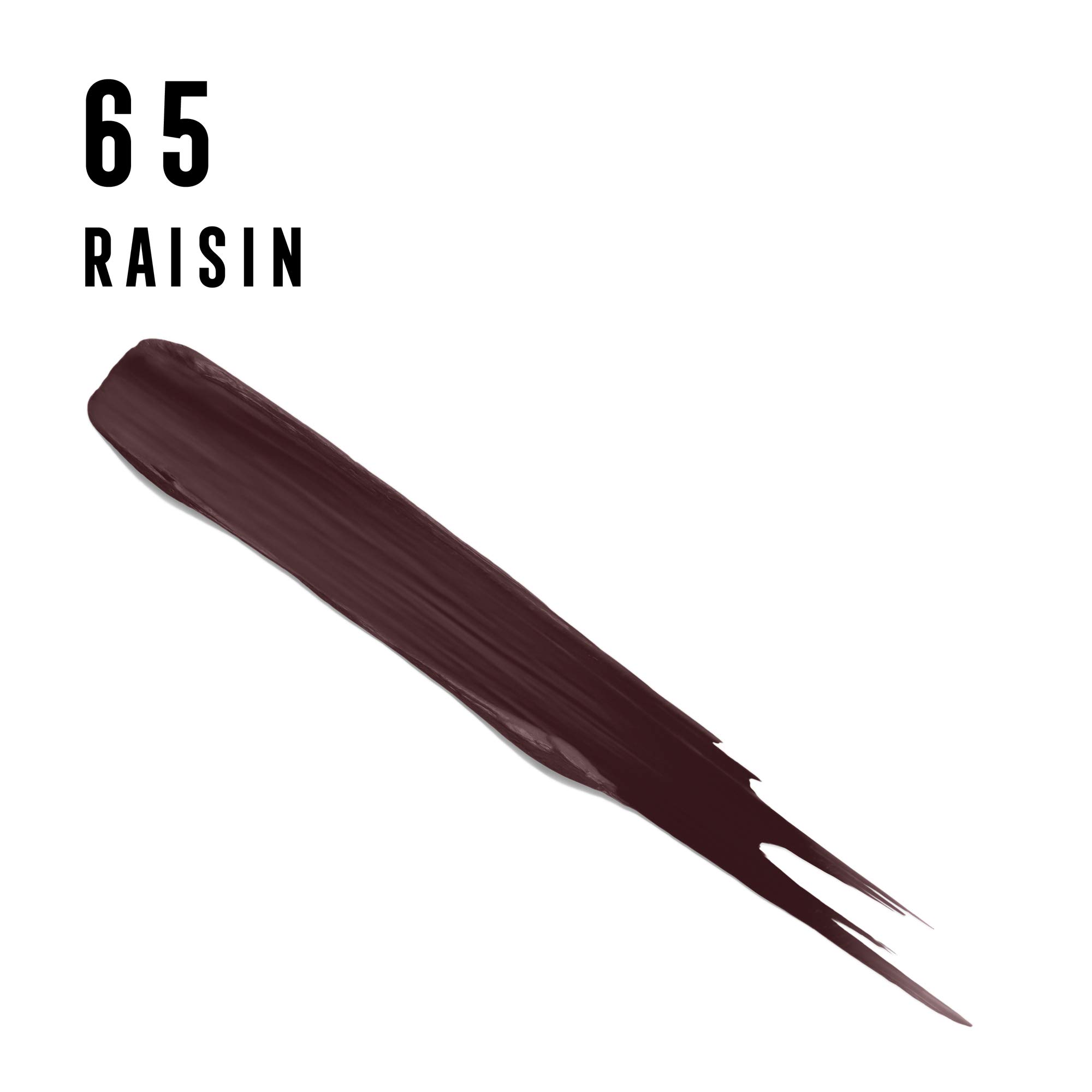 Max Factor Colour Elixir Velvet Matte Lipstick - Hydrating with Oils & Butters, Long-Lasting, Shade Raisin 65 | Perfect for Everyday Wear & Special Occasions