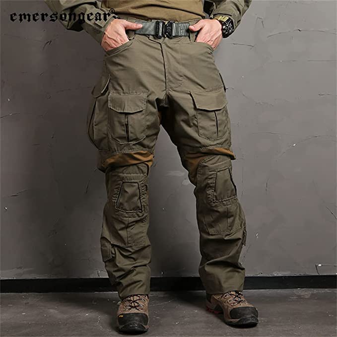 EMERSONGEAR Gen3 Paintball Pants with Removable Knee Pads - Tactical Combat BDU Pants for Airsoft, Military Training & Outdoor Sports | Durable & Breathable for All-Weather Performance