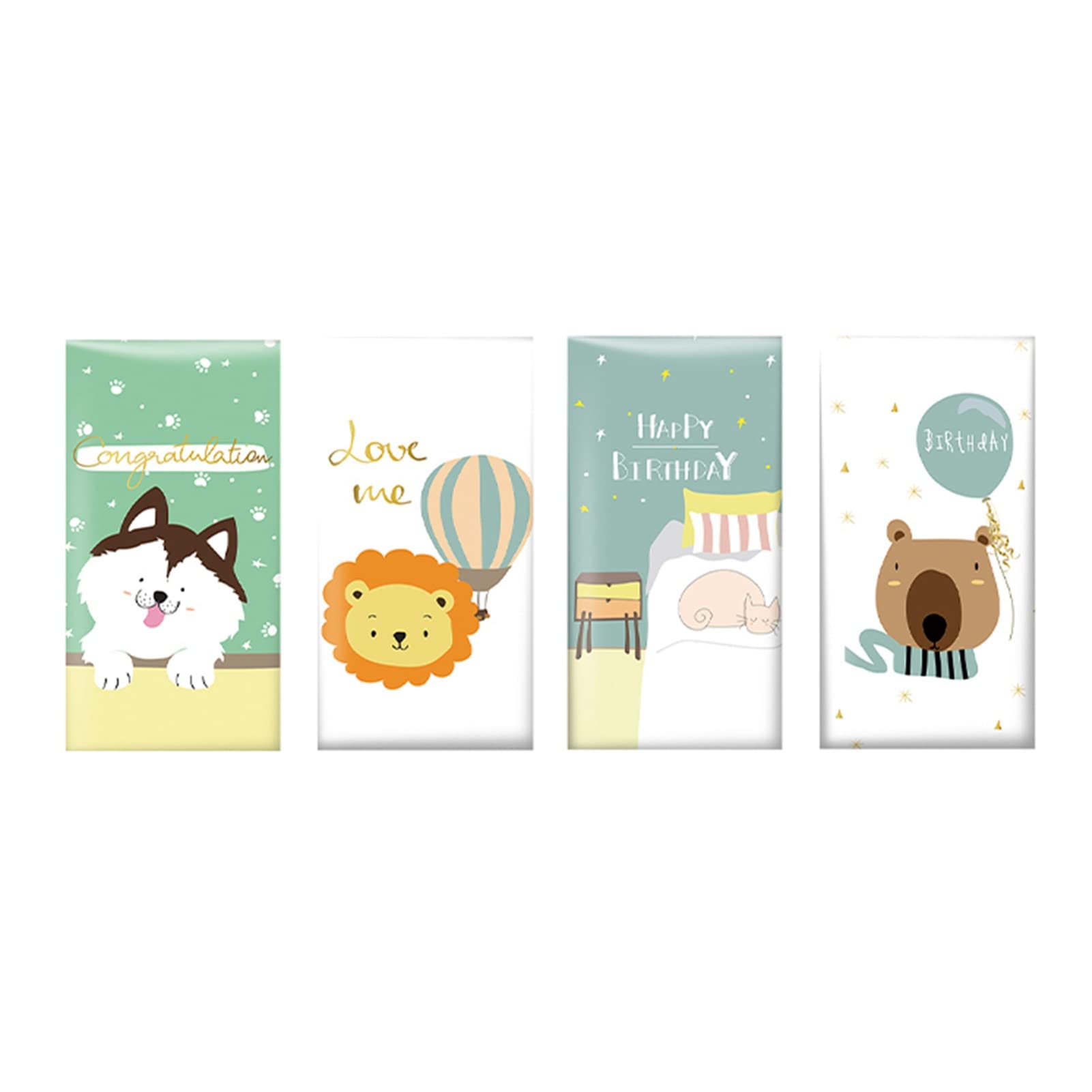 3D Decorative Wall Stickers for Kids - Anti-Collision, Self-Adhesive, Waterproof PU Wall Panels | Soft, Thickened Nursery Room Decor (4-Piece Set, Style1) - Perfect for Baby Rooms, Playrooms & Kids' Bedrooms