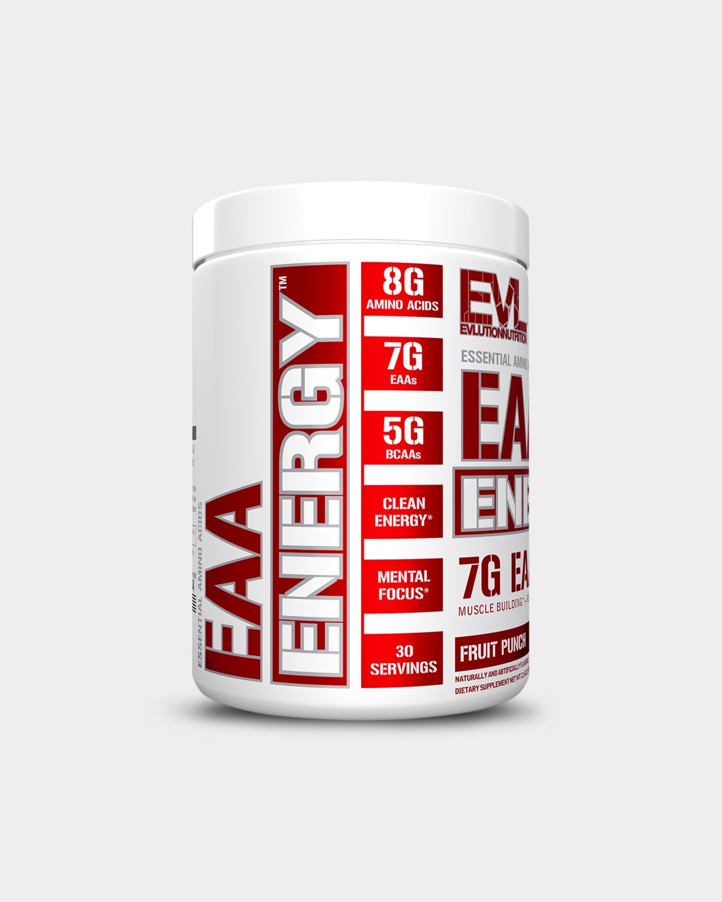 EVLUTION NUTRITION EAA Energy - Essential Amino Acid Supplement for Workout Recovery & Muscle Growth | Pre-Workout & Post-Workout Drink for Athletes & Fitness Enthusiasts