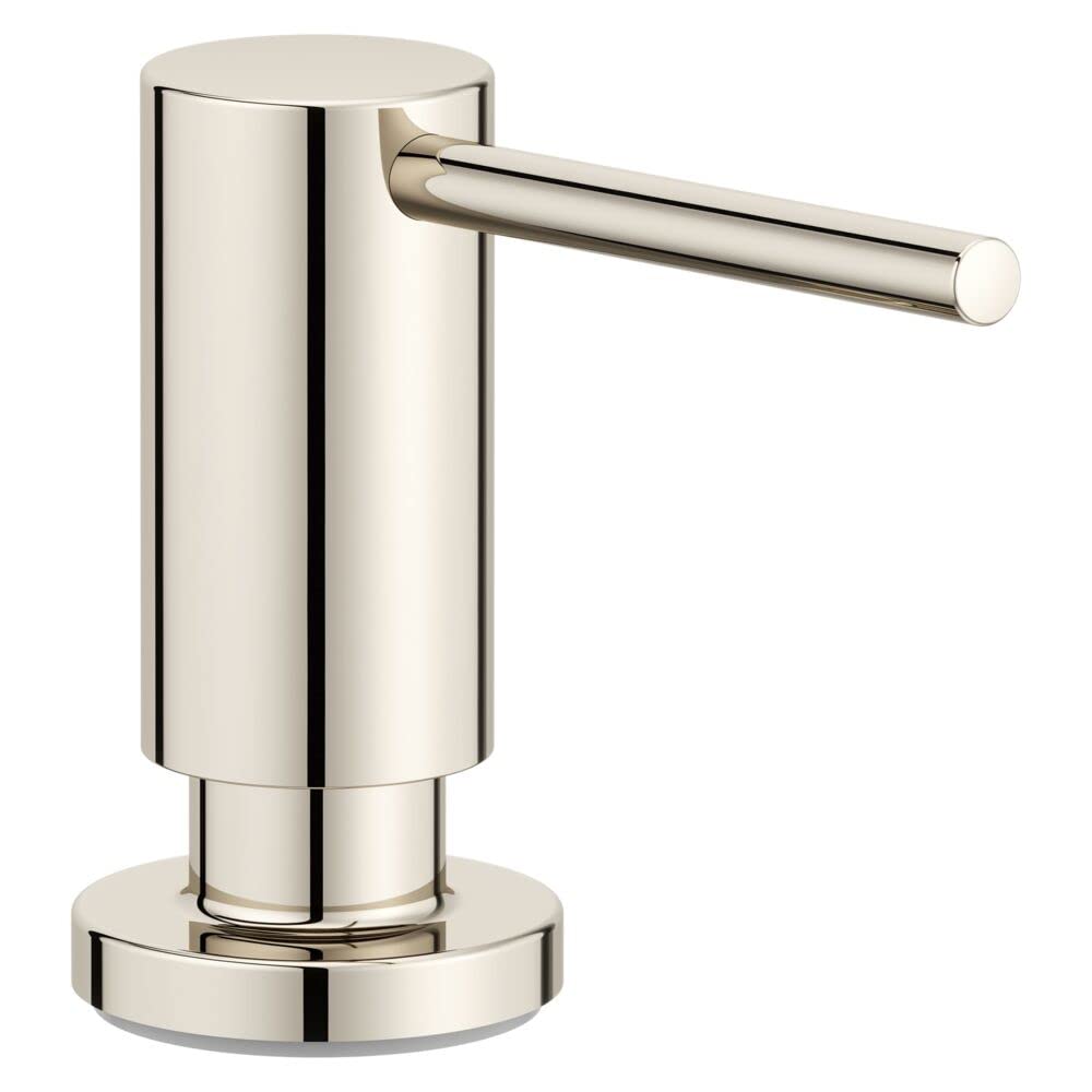 Pfister KSD-MDRD Modern Kitchen Soap Dispenser - Polished Nickel Finish | Touchless Automatic Liquid Soap Dispenser for Kitchen, Bathroom, or Office | Durable & Stylish Design for Modern Homes
