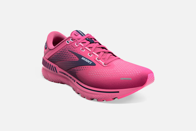 Brooks Women's Adrenaline GTS 22 Running Shoes - Supportive Cushioned Sneakers for Jogging, Walking & Gym Workouts | Perfect for Road Running, Training & Everyday Comfort