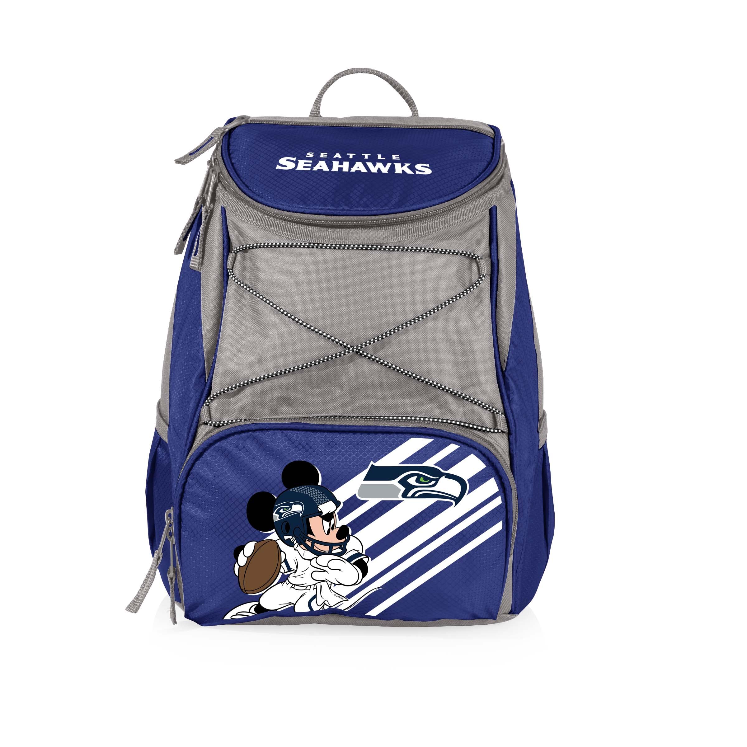 PICNIC TIME NFL Unisex-Adult NFL Mickey PTX Backpack Cooler - Insulated Lunch Bag for Football Games, Tailgating & Outdoor Adventures