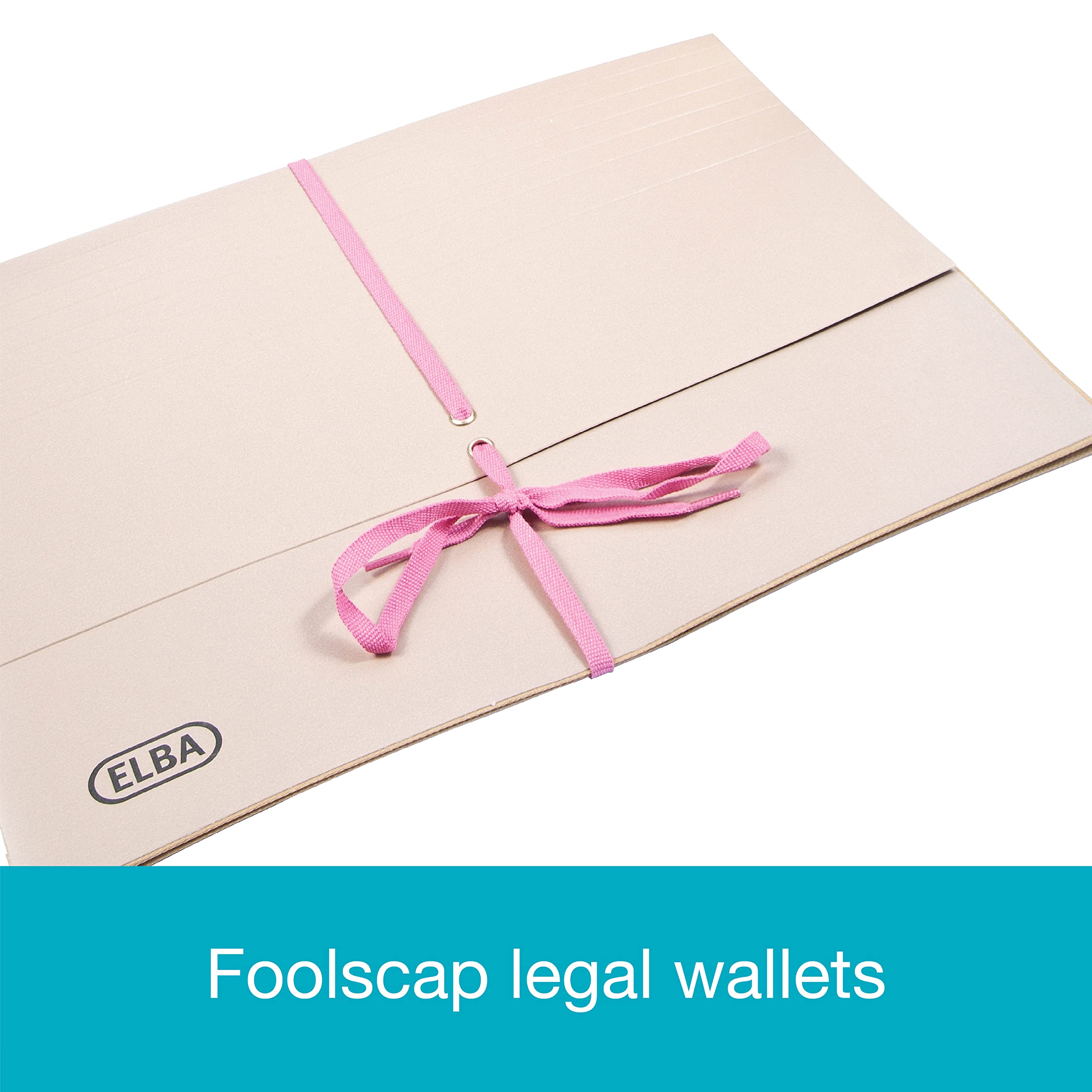 50mm Legal Wallet - Buff (Box of 25) | Secure Document Holder for Cash, Checks & IDs | Perfect for Business, Travel & Everyday Use