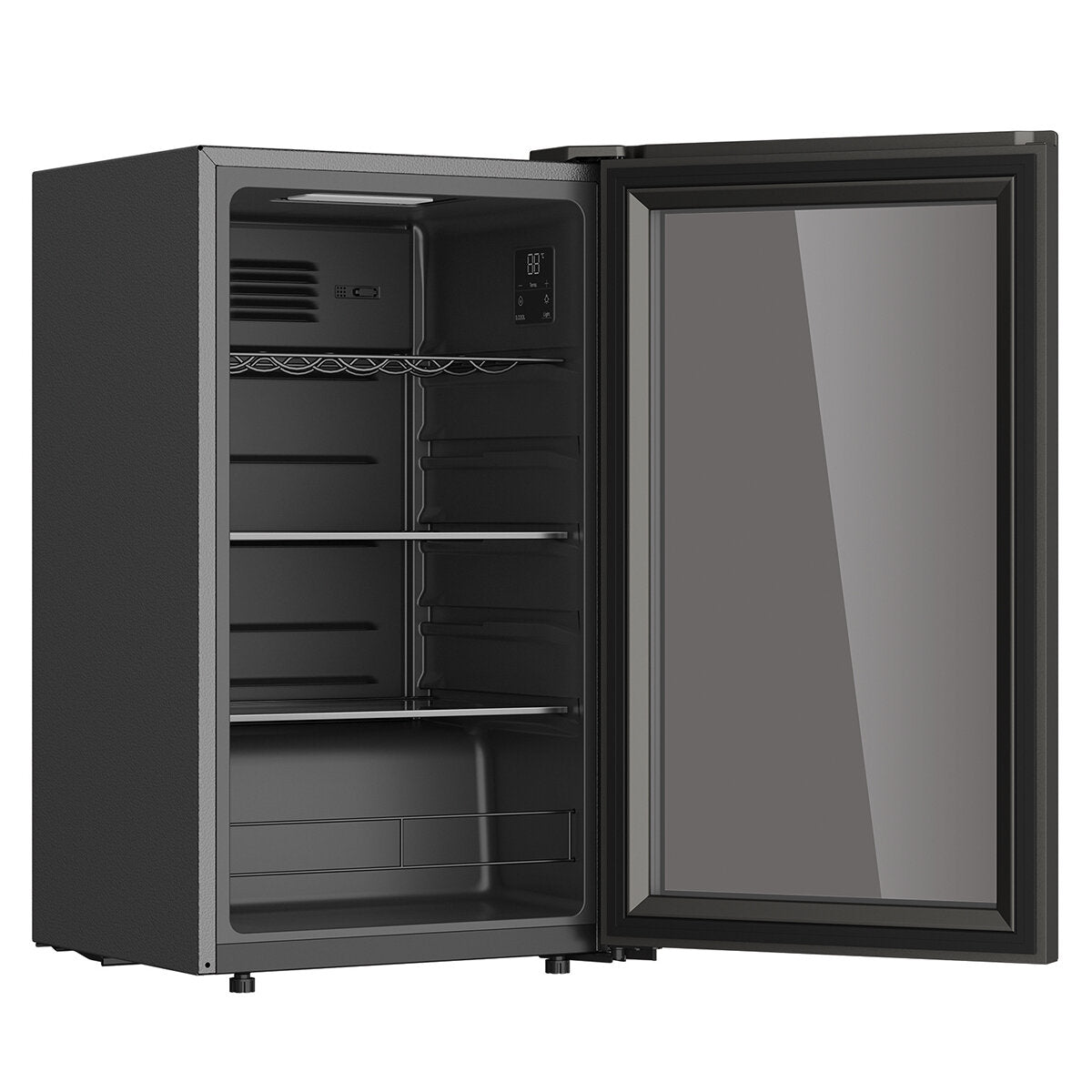 Haier 87L Compact Beverage Refrigerator HRF90UC - Perfect for Home, Office, and Party Drinks Storage