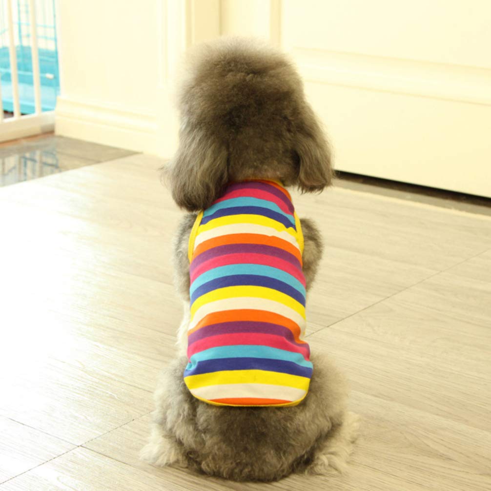 Balacoo Summer Dog Dress - Cute Printed Dog Vest & Camisole Tops for Puppies - Breathable Pet Apparel for Outdoor Walks, Beach Trips & Summer Playtime