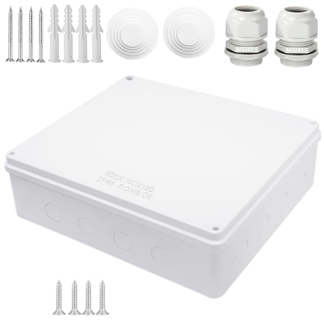 Zulkit IP65 Waterproof Junction Box - 15.7