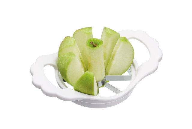 Premium Stainless Steel Apple Corer and Wedger - Easy Fruit Slicing Tool for Baking, Snacks & Healthy Eating - Perfect for Apple Pies, Salads & Kids Lunchboxes