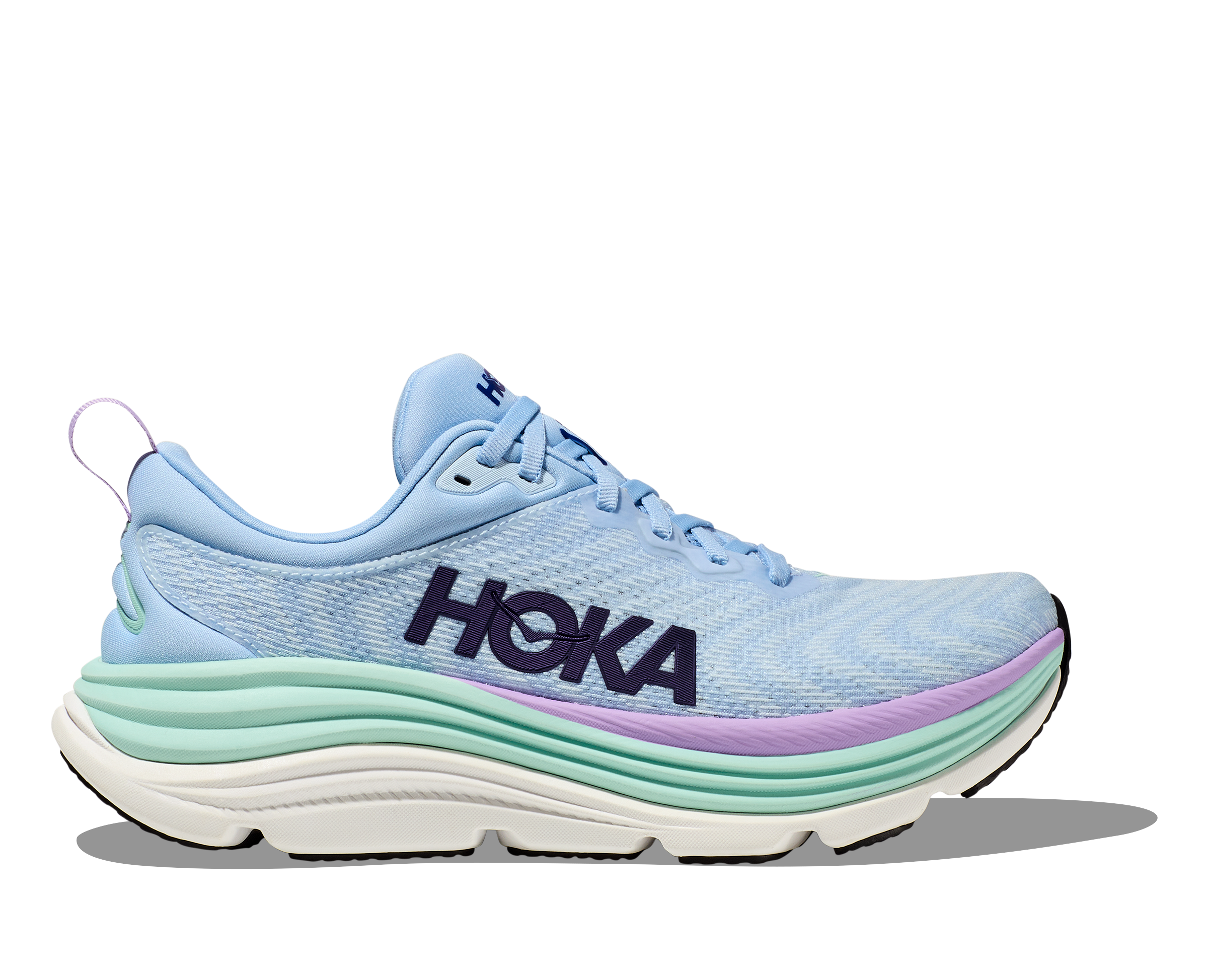 **Women's Gaviota 5 WIDE Running Shoes - ABSO Airy Blue/Sunlit Ocean - Comfortable & Supportive for Walking, Jogging & Gym Workouts**