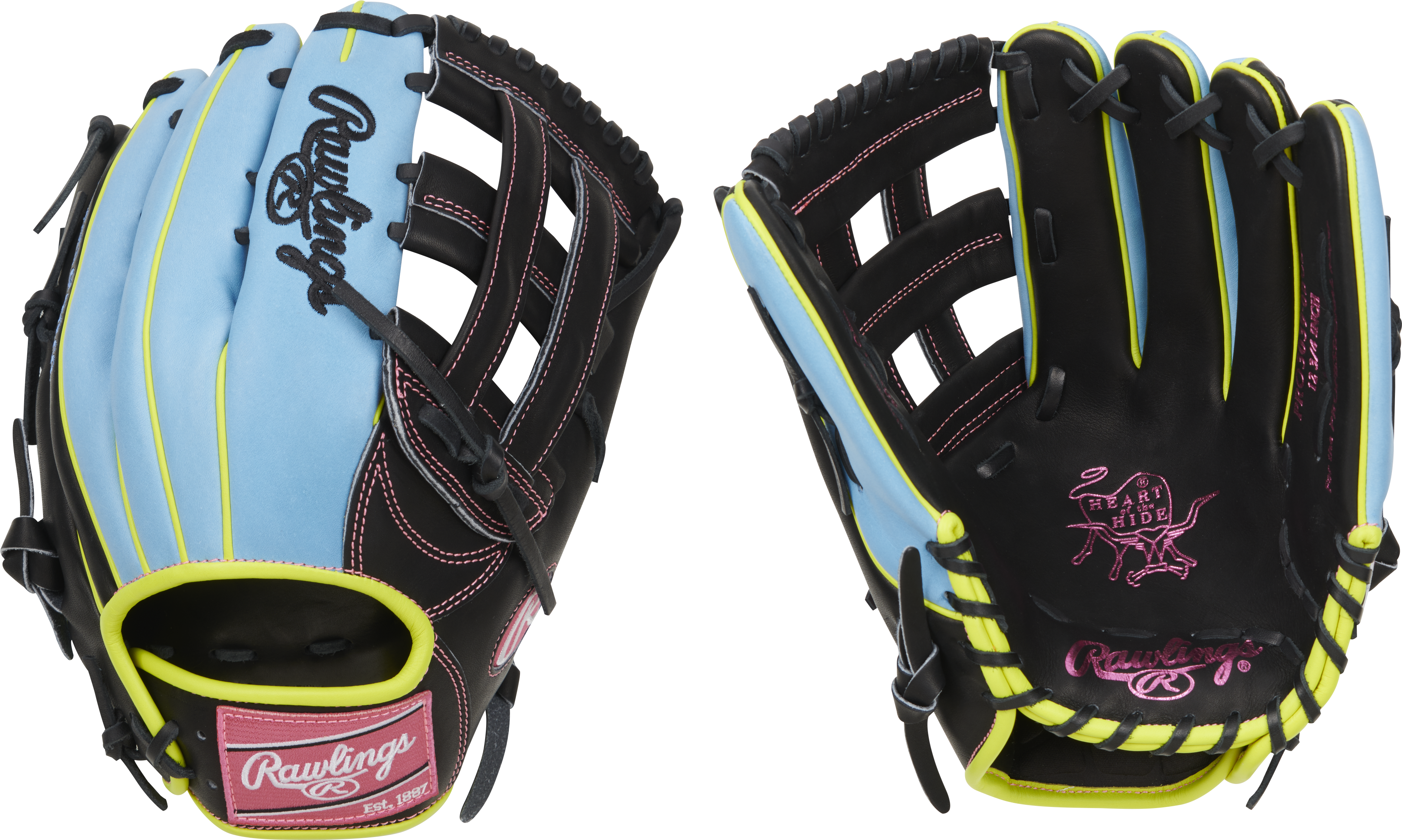Rawlings ColorSync 8.0 Heart of the Hide PRO3039 6BCB 12.75