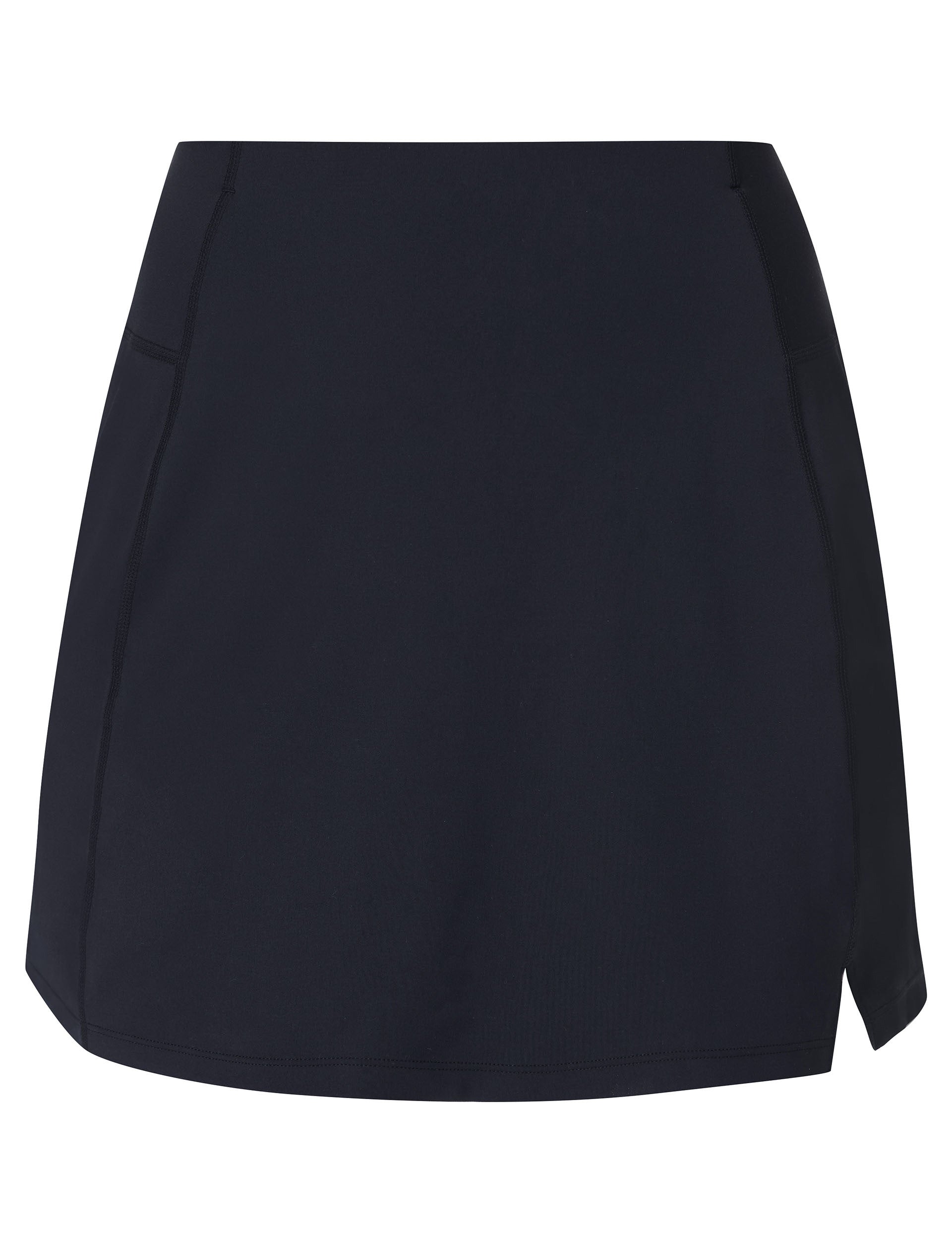 All Day Skort - Black Women's Athletic Skirt Shorts for Running, Yoga & Casual Wear