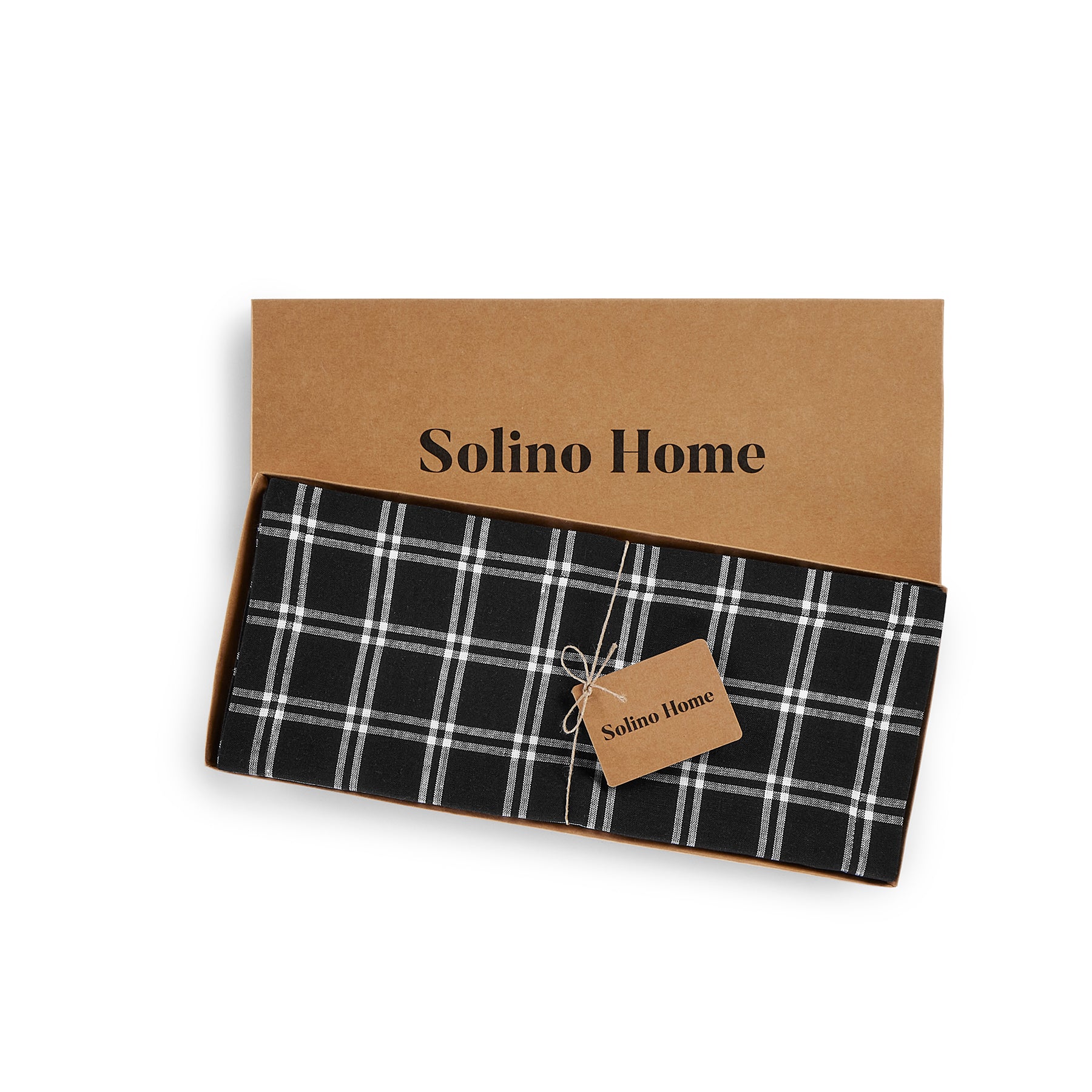 Elegant Marseille Plaid Table Runner - Premium Cotton Fabric for Dining Table Decor, Holiday Parties & Home Styling