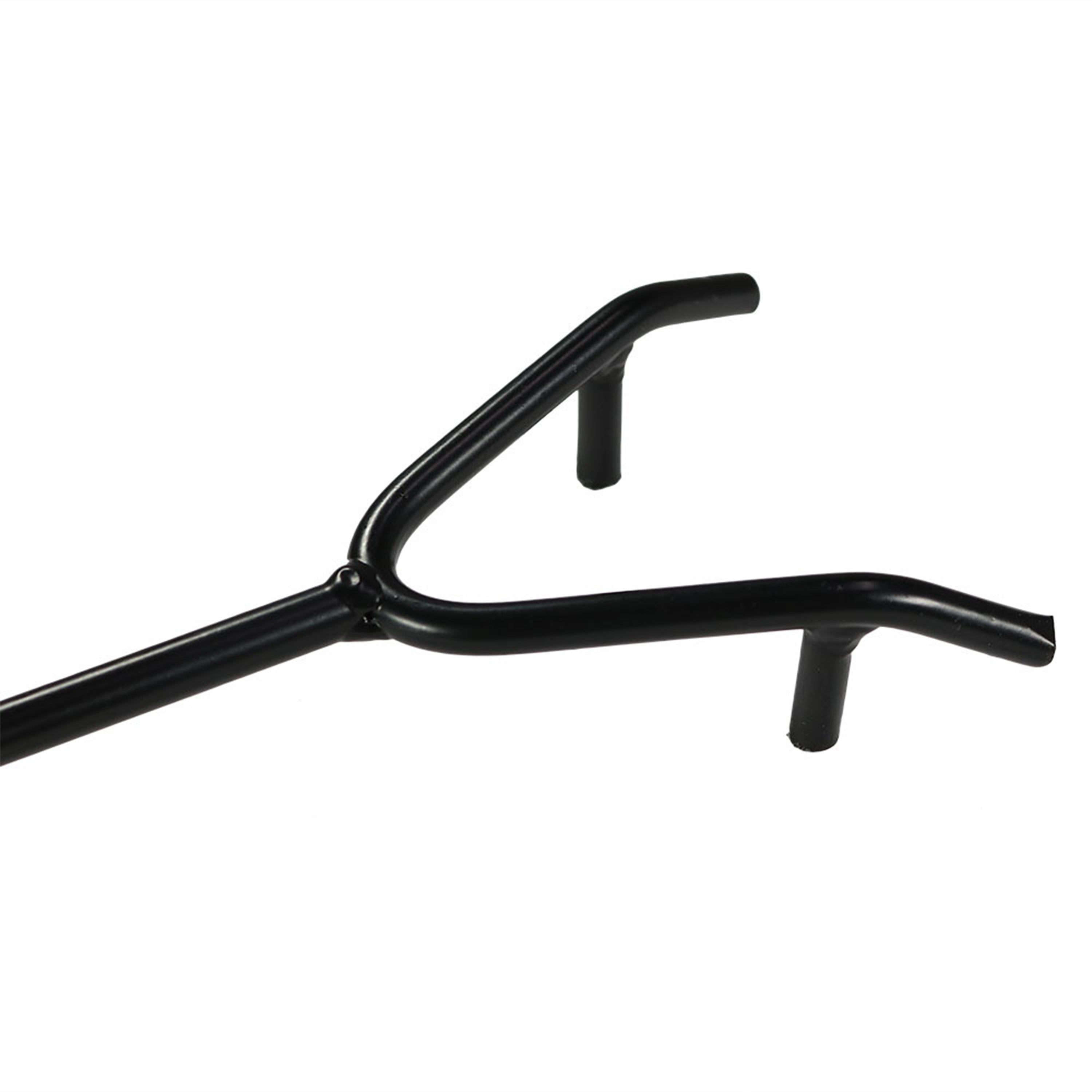 Sunnydaze Fire Pit Poker with Wood Handle - 32 Inch Heavy Duty Fireplace Tool for Outdoor Camping, Backyard, and Patio Use