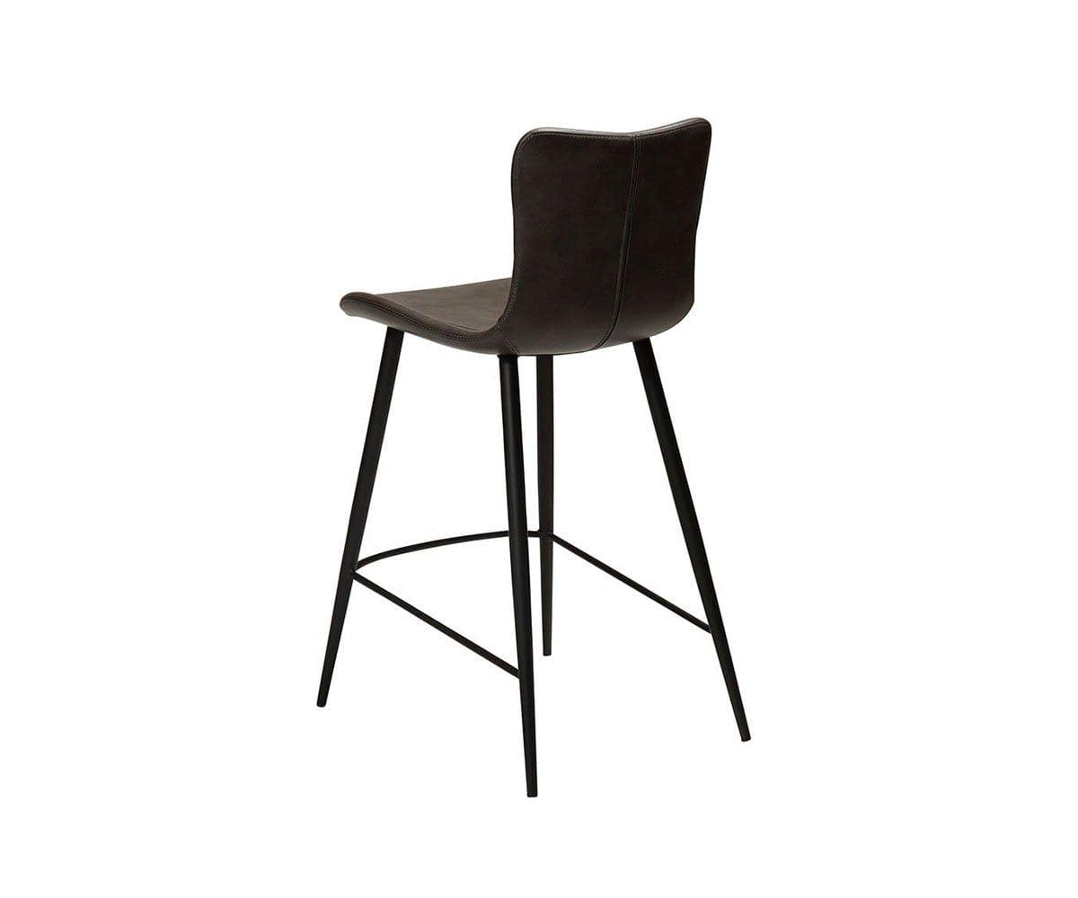 Steele Counter Stool - Modern Kitchen Bar Stools with Back Support, Adjustable Height for Breakfast Nook, Kitchen Island & Home Bar - Set of 2