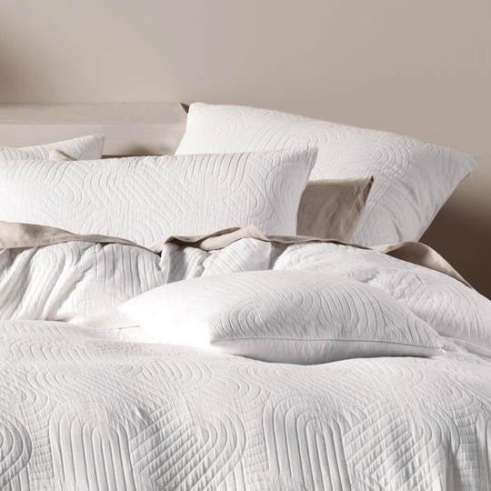 Lila Sugar Quilt Cover Set - Soft Cotton Bedding Set with Floral Design by Linen House - Perfect for Master Bedroom, Guest Room & Cozy Home Decor
