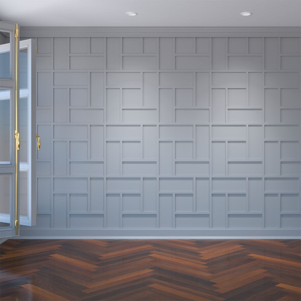 Sheffield Decorative Fretwork Wall Panels - Laser Cut Metal Wall Decor for Home & Office - Perfect for Living Room, Bedroom, and Commercial Spaces