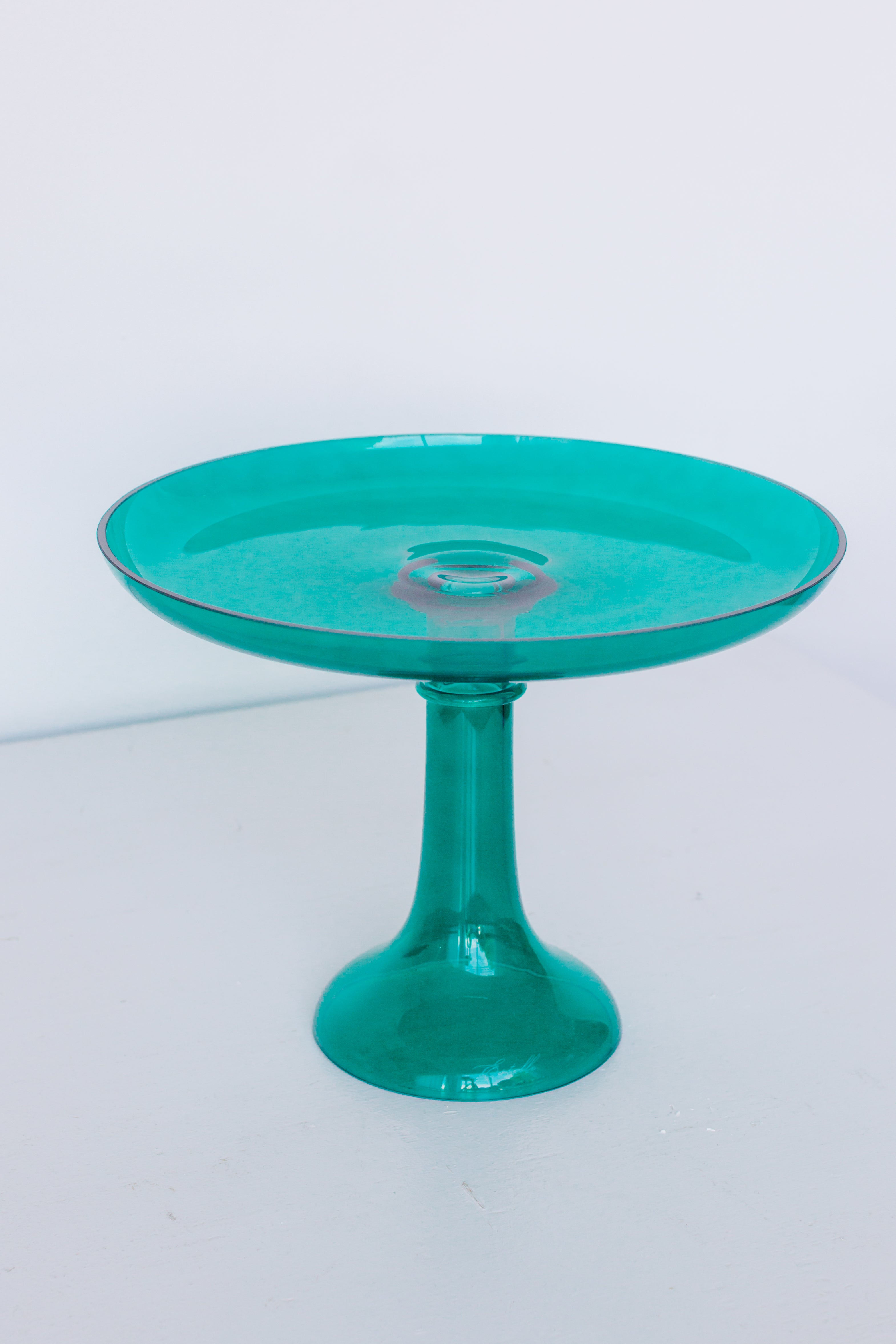 Estelle Emerald Green Cake Stand - Elegant 3-Tier Dessert Display for Weddings, Parties & Home Decor