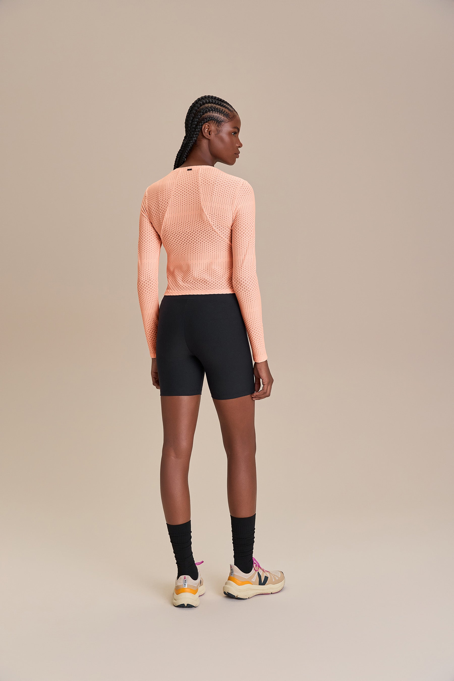 Texture Run Long Sleeve Top - Women's Fashion Casual Blouse for Work & Weekend | Perfect for Office, Date Night & Fall Layering