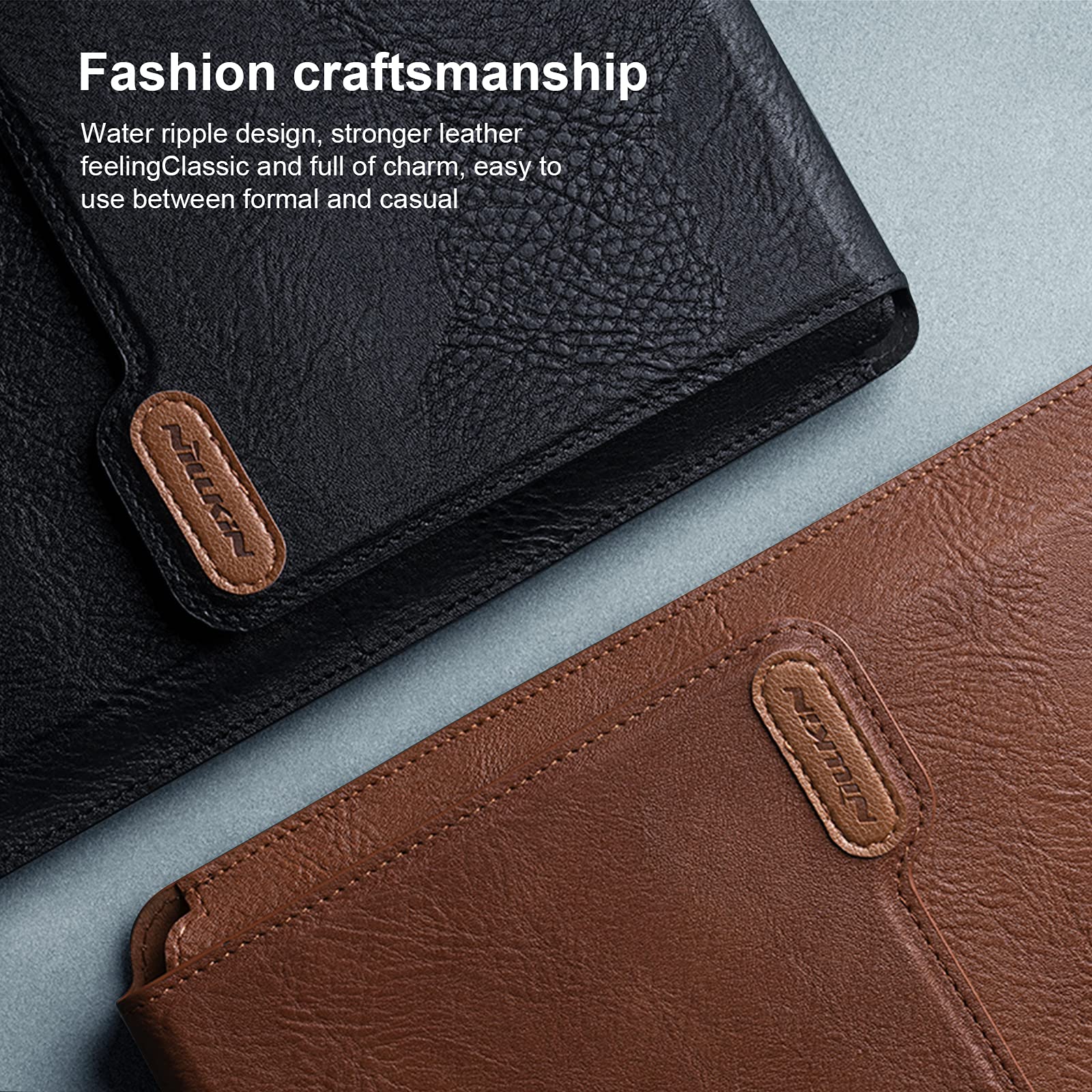 Nillkin 15.6 Inch Laptop Sleeve with Stand & Mouse Pad - Slim Protective Case for MacBook Air M4/15/Pro 16, HP, Dell, Asus 15-15.6