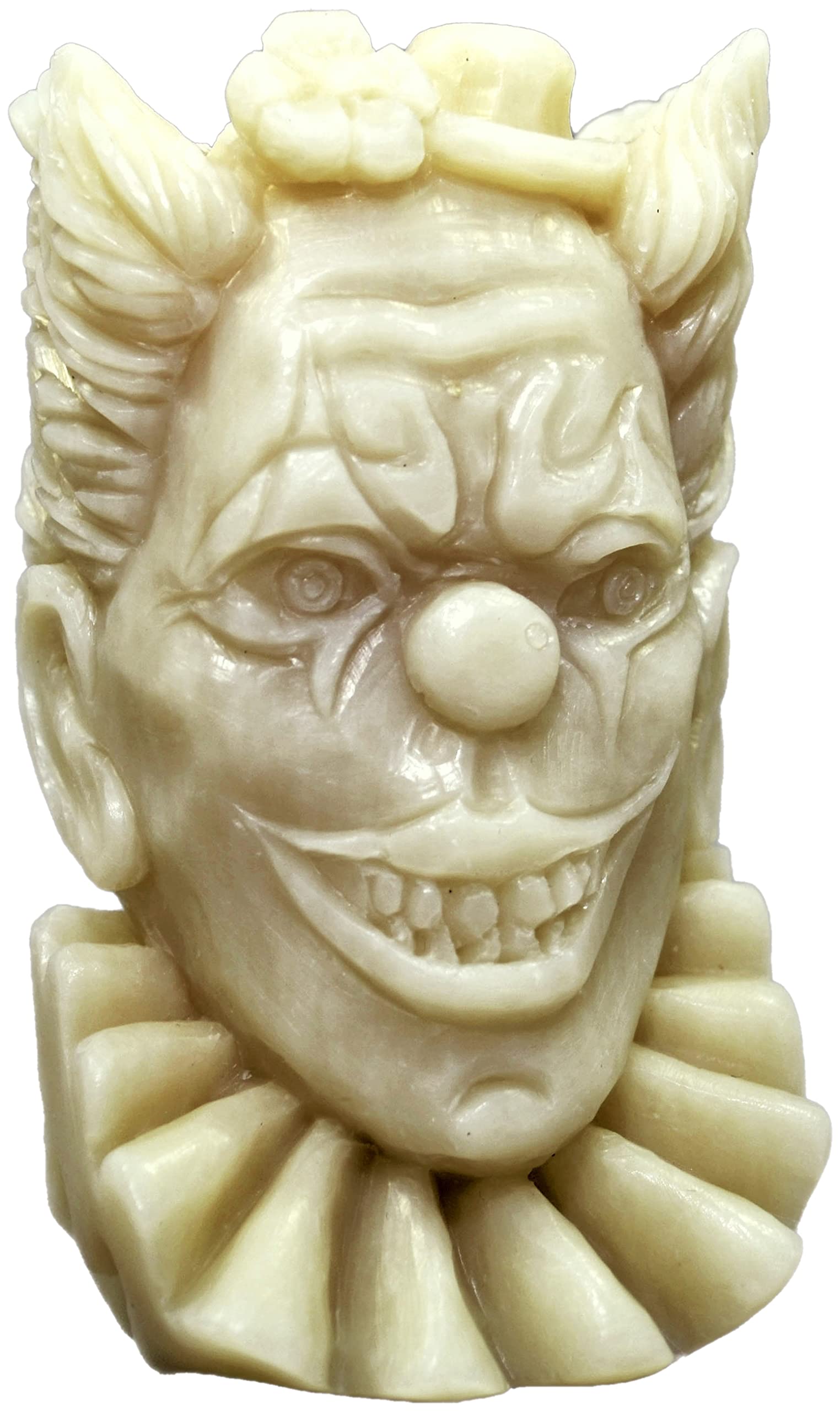 Clown Silicone Mold for Soap, Plaster, Wax, Resin & Clay - Joker Face Design - Perfect for DIY Crafts, Candle Making, and Home Decor Projects