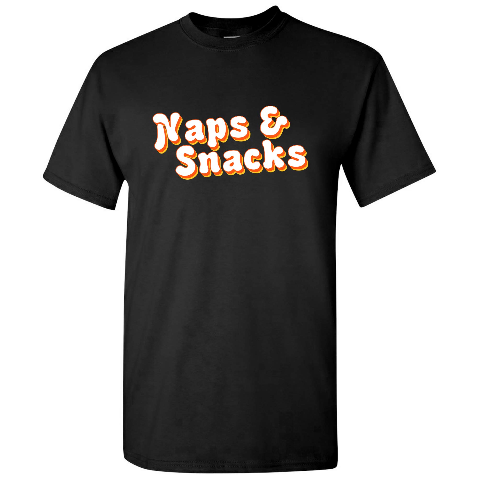 Funny Sarcastic Food & Sleep T-Shirt - UGP Campus Apparel for Naps, Snacks & Relaxation | Perfect for College Students, Lazy Days & Chill Hangouts