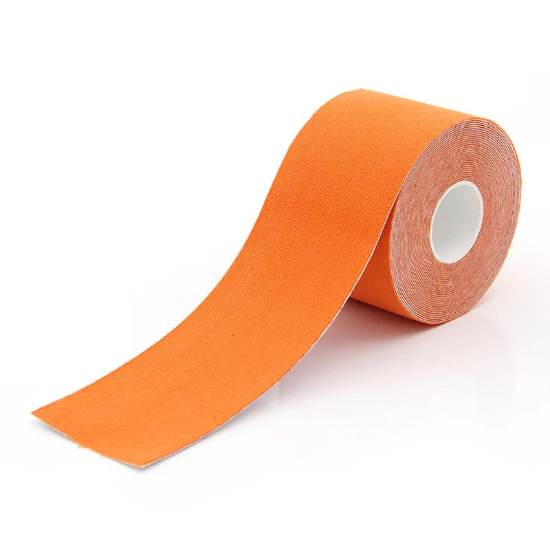 5 Sizes Kinesiology Tape - Waterproof Elastic Sports Tape for Muscle Pain Relief, Athletic Support & Recovery - Ideal for Gym, Tennis, Running & Physical Therapy
