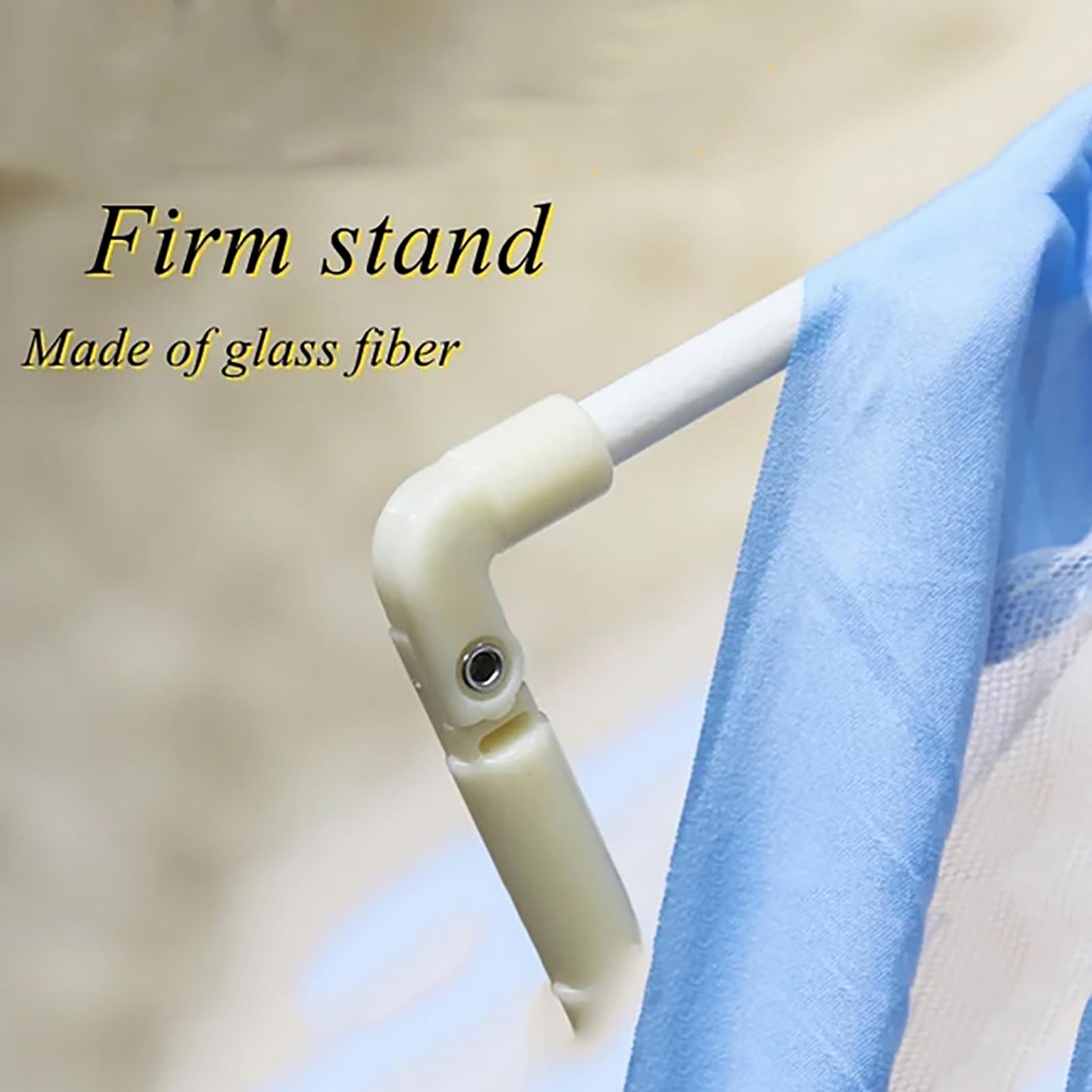 Foldable Bottomless Spiral Mosquito Net - Portable Anti-Mosquito Bed Canopy Tent for Windows & Beds (100×190×80cm) - Perfect for Camping, Travel, and Home Use