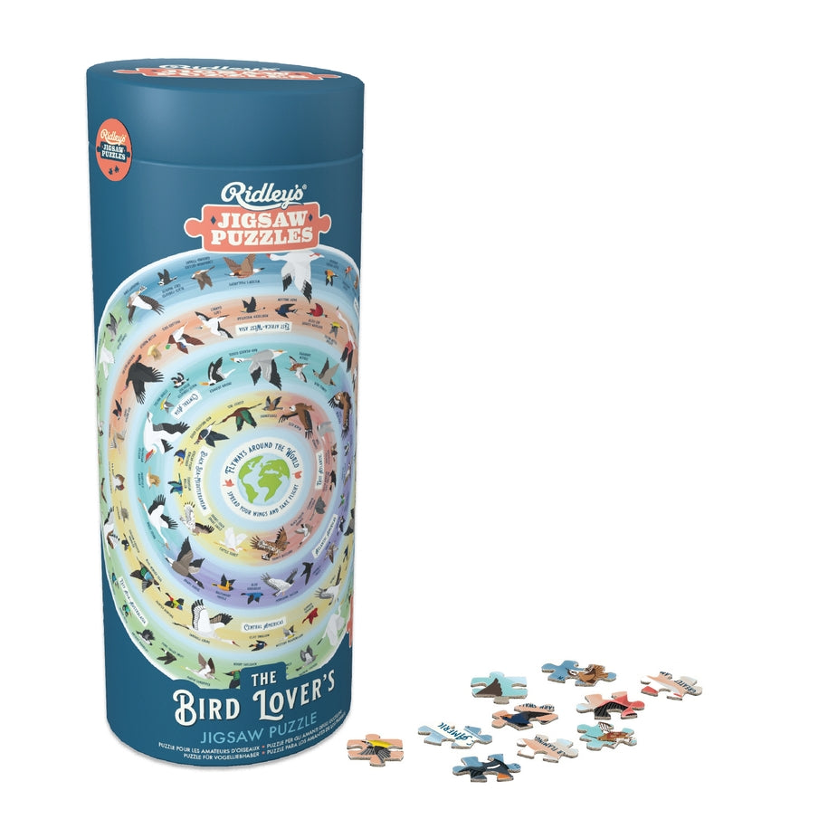 Bird Lover's 1000 Piece Jigsaw Puzzle - Colorful Avian Wildlife Scene - Perfect for Family Game Night & Relaxation