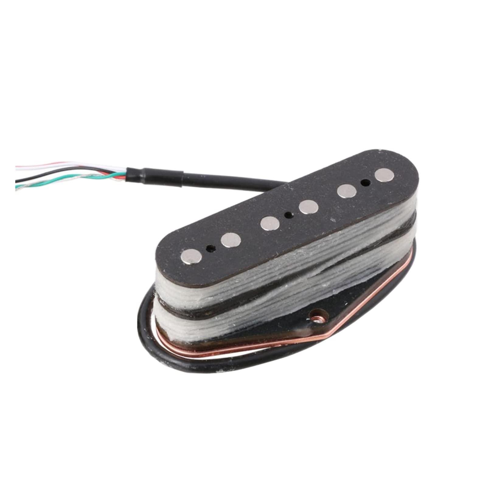 Premium Alnico 5 Single Coil Guitar Bridge Pickup - High Output Electric Guitar Pickup Replacement for Enhanced Tone | Perfect for Blues, Rock & Metal Performances
