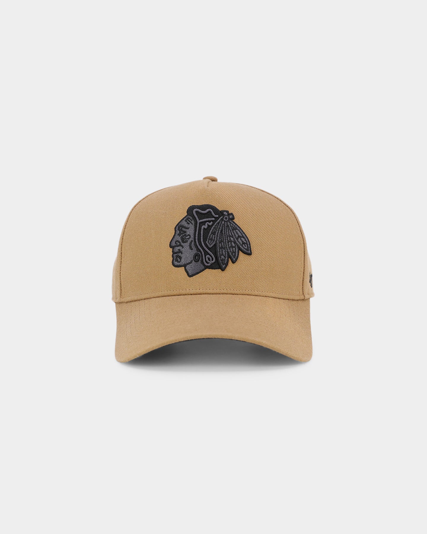 47 Brand Chicago Blackhawks Replica '47 MVP DT Snapback Camel Hat - Official NHL Licensed Adjustable Baseball Cap for Men & Women - Perfect for Sports Fans, Game Day & Streetwear Fashion