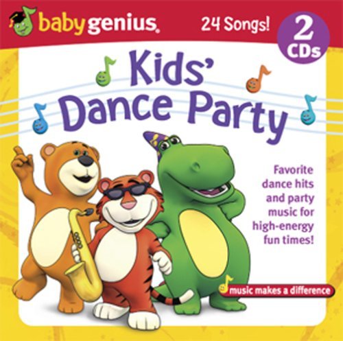 Baby Genius Kids Dance Party by Various Artists (2013) - Fun Children's Music Album for Toddler Dance Parties, Playtime & Learning Activities