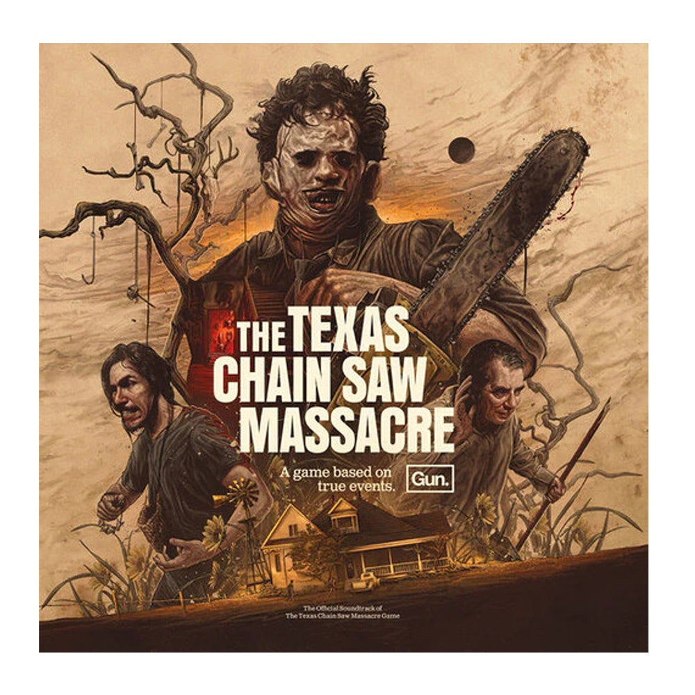 The Texas Chain Saw Massacre Game Soundtrack 2LP Vinyl - Limited Edition Colored Vinyl Record for Horror Game Fans & Movie Collectors - Perfect for Gaming Sessions & Horror Movie Nights