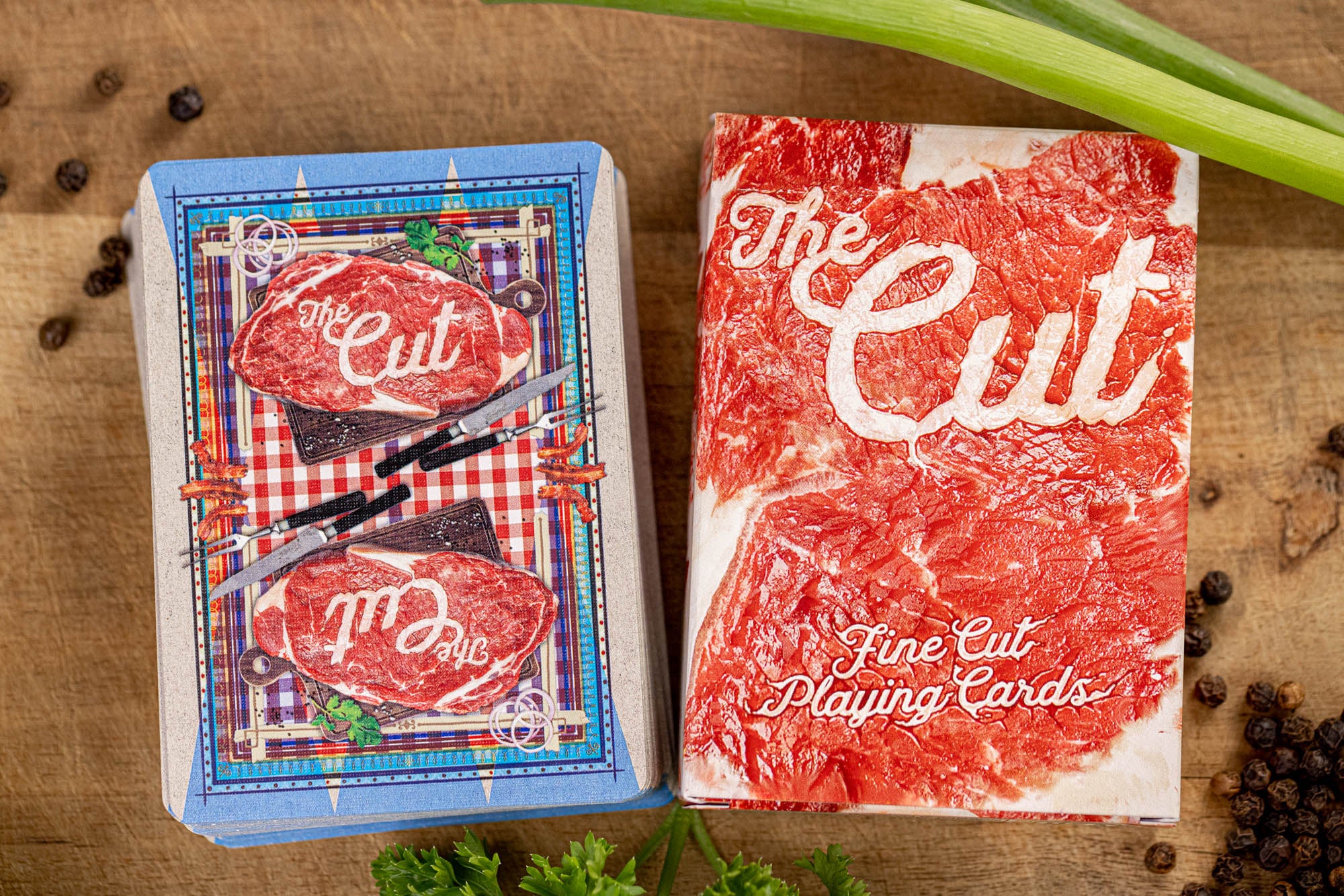 Premium The Cut Playing Cards - Unique Artistic Design, Durable & Smooth Finish - Perfect for Magic Tricks, Cardistry, Poker Nights & Collectors