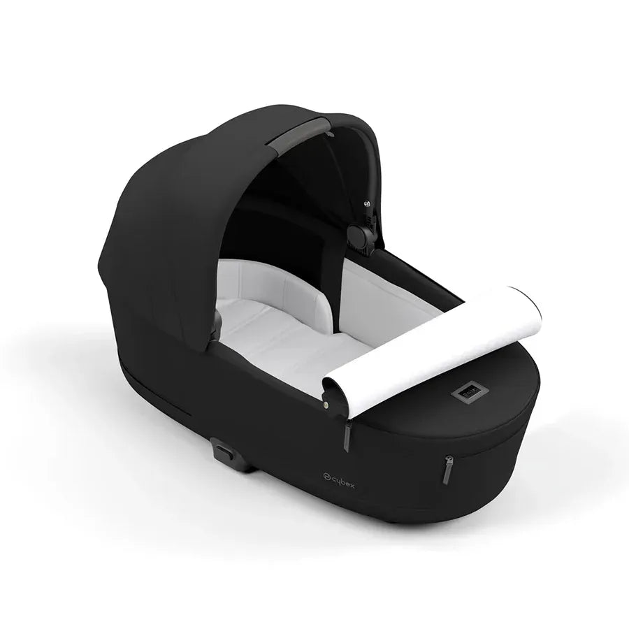 Priam4/ePriam2 Lux Cot in Sepia Black - Premium Baby Stroller for Newborns & Toddlers - Perfect for Travel, Shopping, and Outdoor Adventures