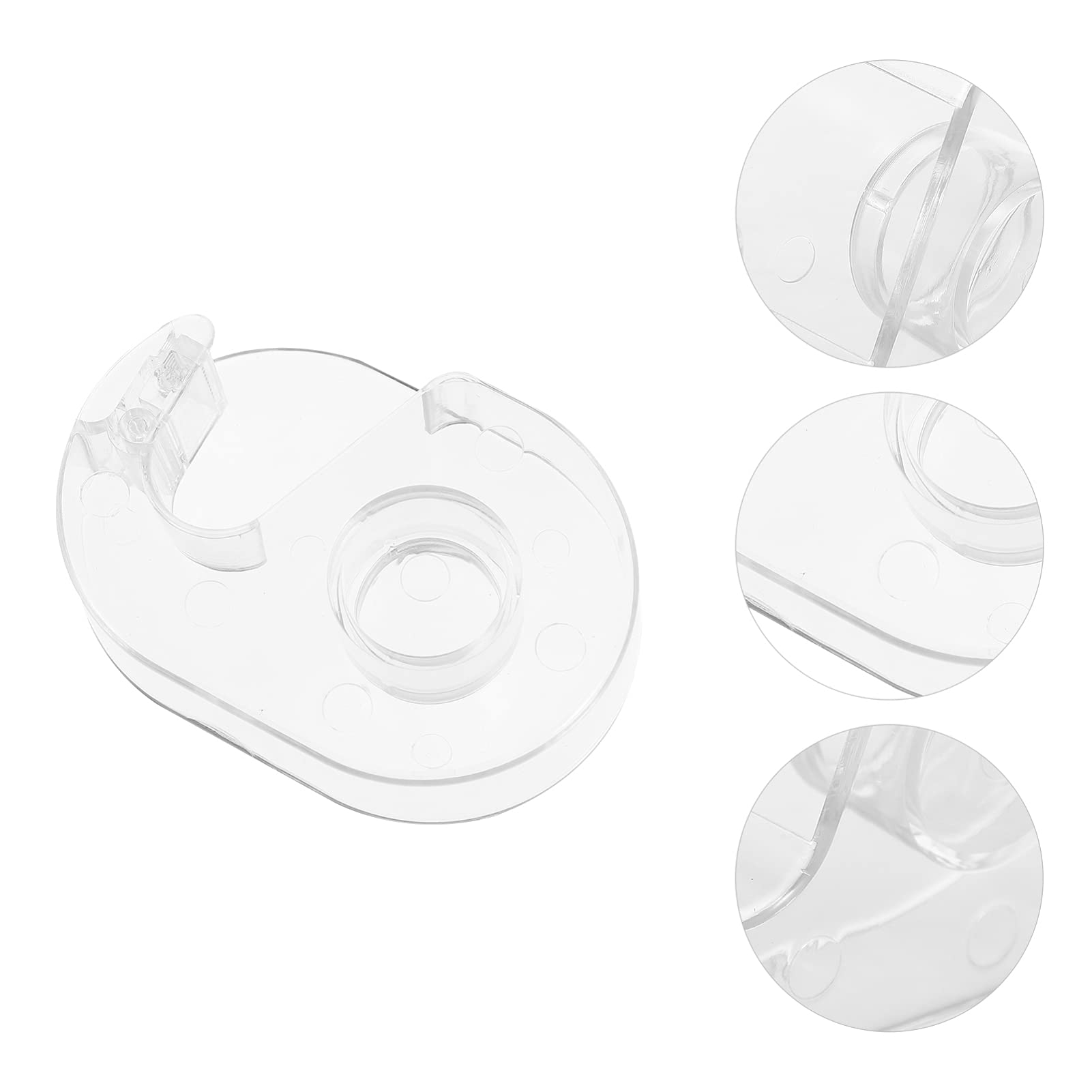 Healifty 5pcs Adhesive Tape Dispenser - Manual Washi Tape Cutter & Roller for DIY Crafts, Office, Scrapbooking - Portable Desktop Tape Storage & Extender Tool for Masking, Japanese Paper Tapes