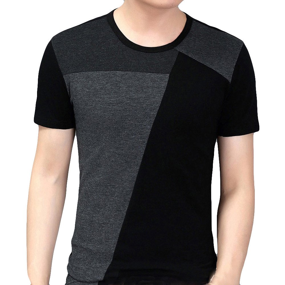 Men's Stretchy Dress Shirts - Casual Short Sleeve Tops for Work & Leisure